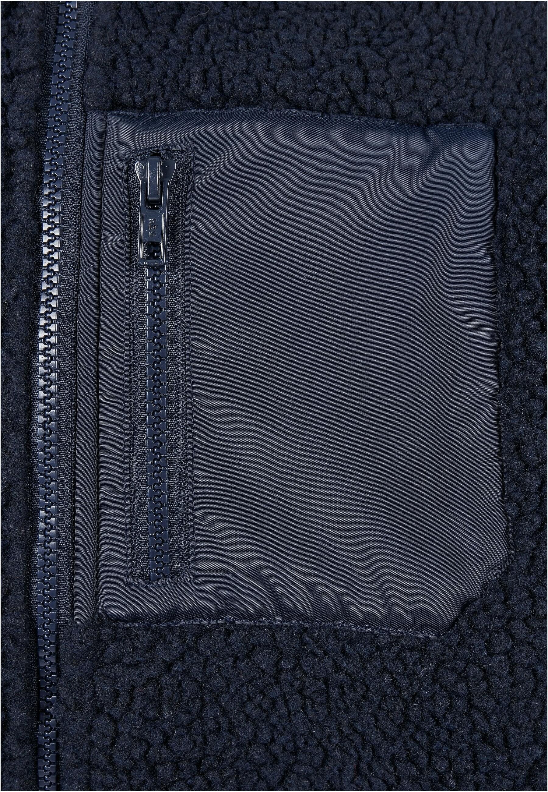 URBAN CLASSICS Winterjacke »Urban Classics Herren Boys Sherpa Jacket« 1 Stk. tlg. ohne Kapuze