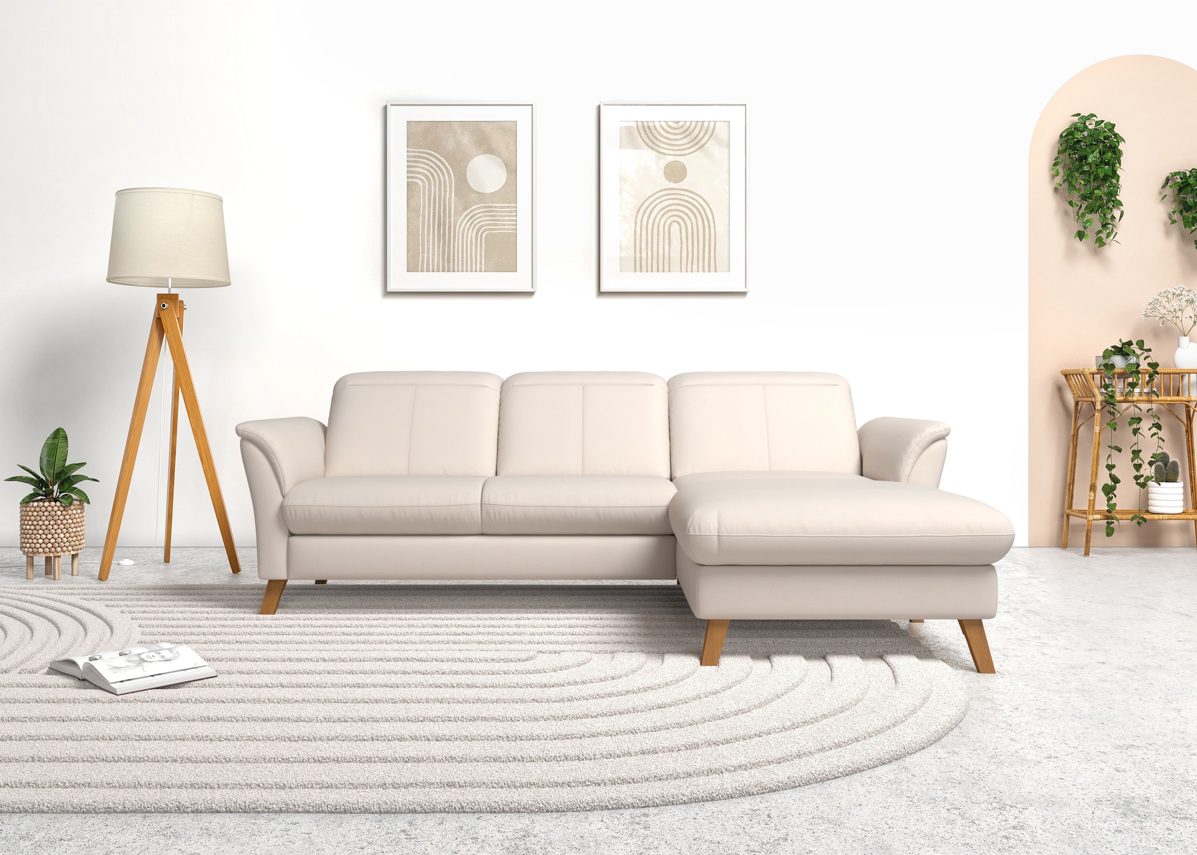 sit&more Ecksofa "Romero L-Form", wahlweise mit oder ohne Relax-Funktion, B günstig online kaufen