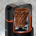Krups Kaffeemühle »GX3328 Silent Vortex«, 175 W, Schlagmesser, 90 g Bohnenbehälter, Elektrische Kaffee- und Gewürzmühle, leistungsstark, effizient, superleise, für 12 Tassen, 3-in-1-Mahlwerk