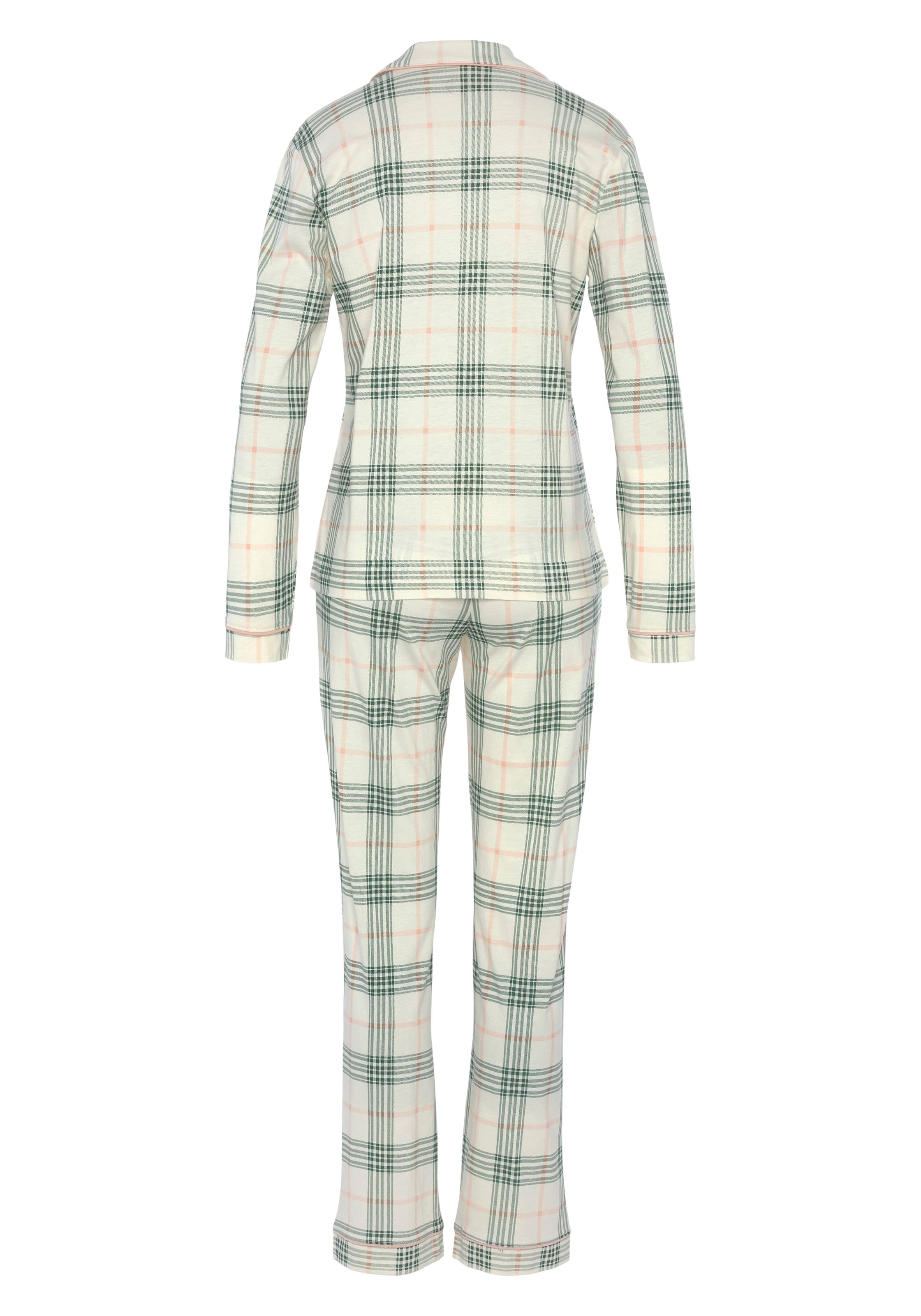 Vivance klassischen Dreams Schnitt Pyjama, (2 bestellen im tlg.),