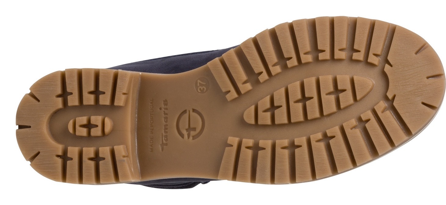 Tamaris Winterboots, Blockabsatz, Schnürboots, Outdoorschuh mit Duo-Tex-Ausstattung