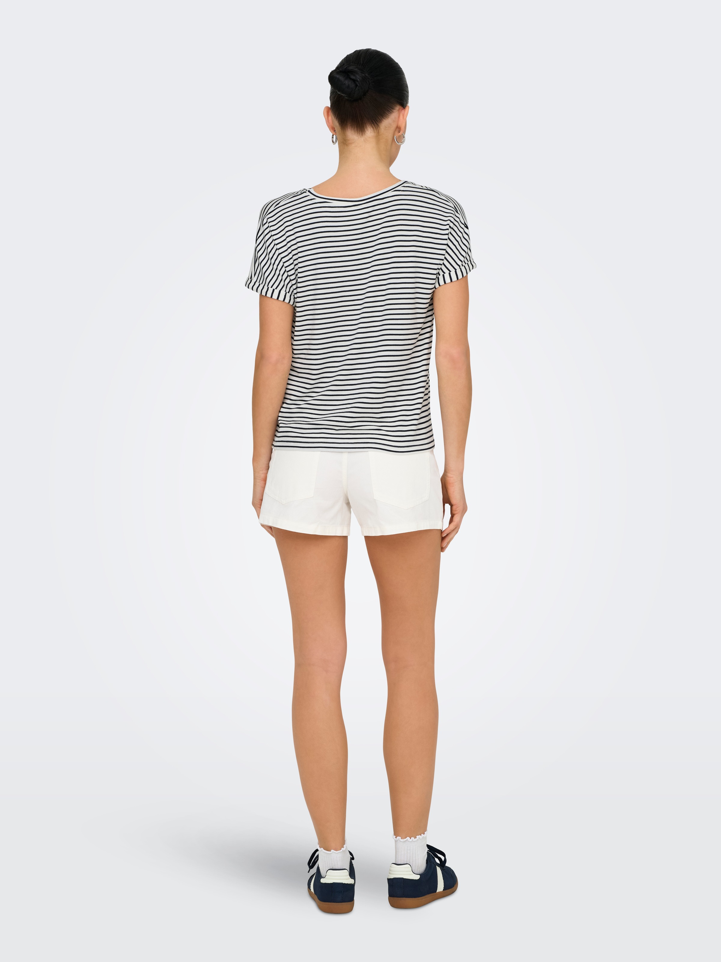 JDY Kurzarmshirt »JDYSISSY S/S O-NECK TOP JRS«