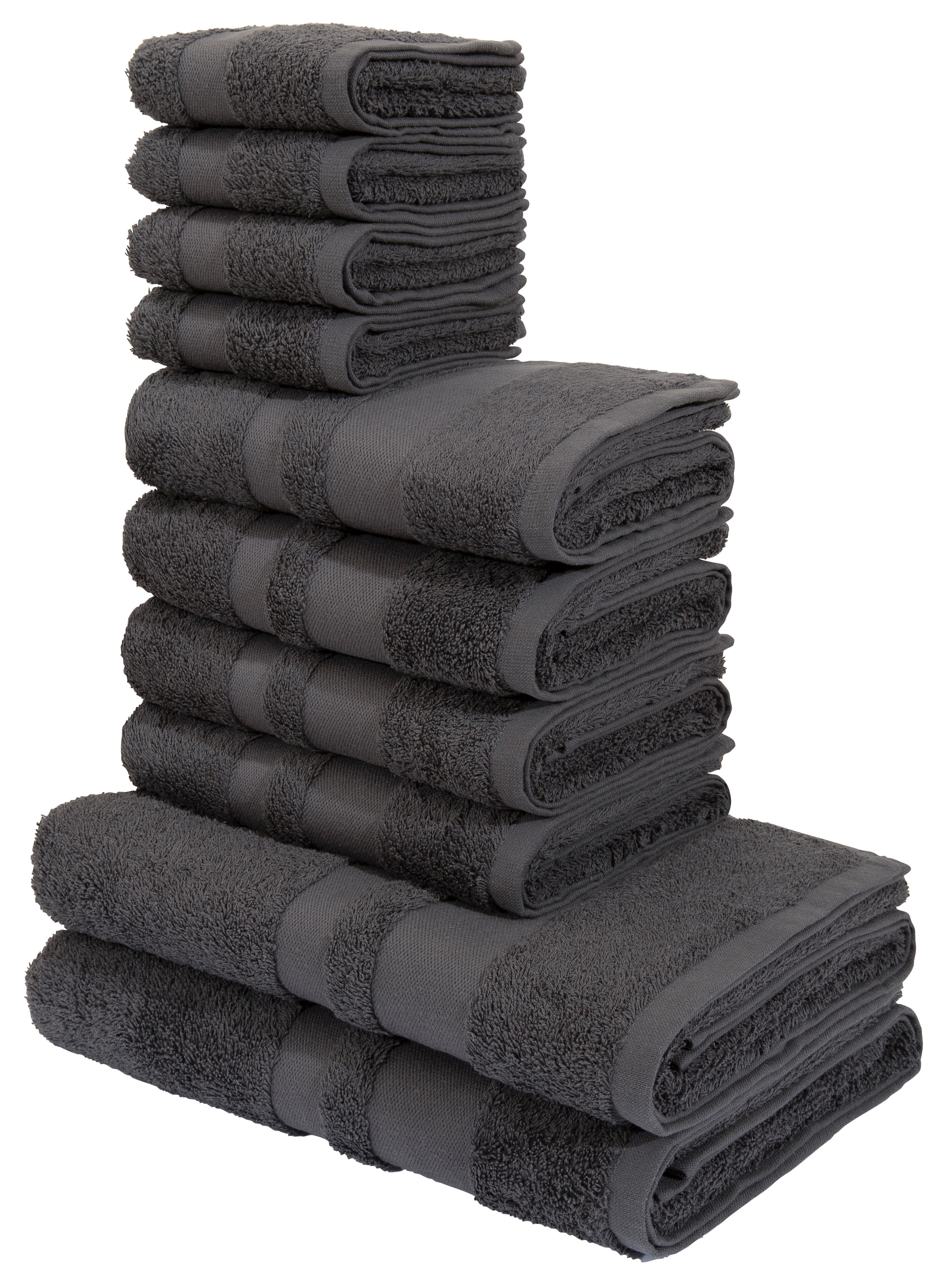 my home Handtuch Set »Vanessa, 10-tlg Handtuch-Set, in Standard- und Premiu günstig online kaufen