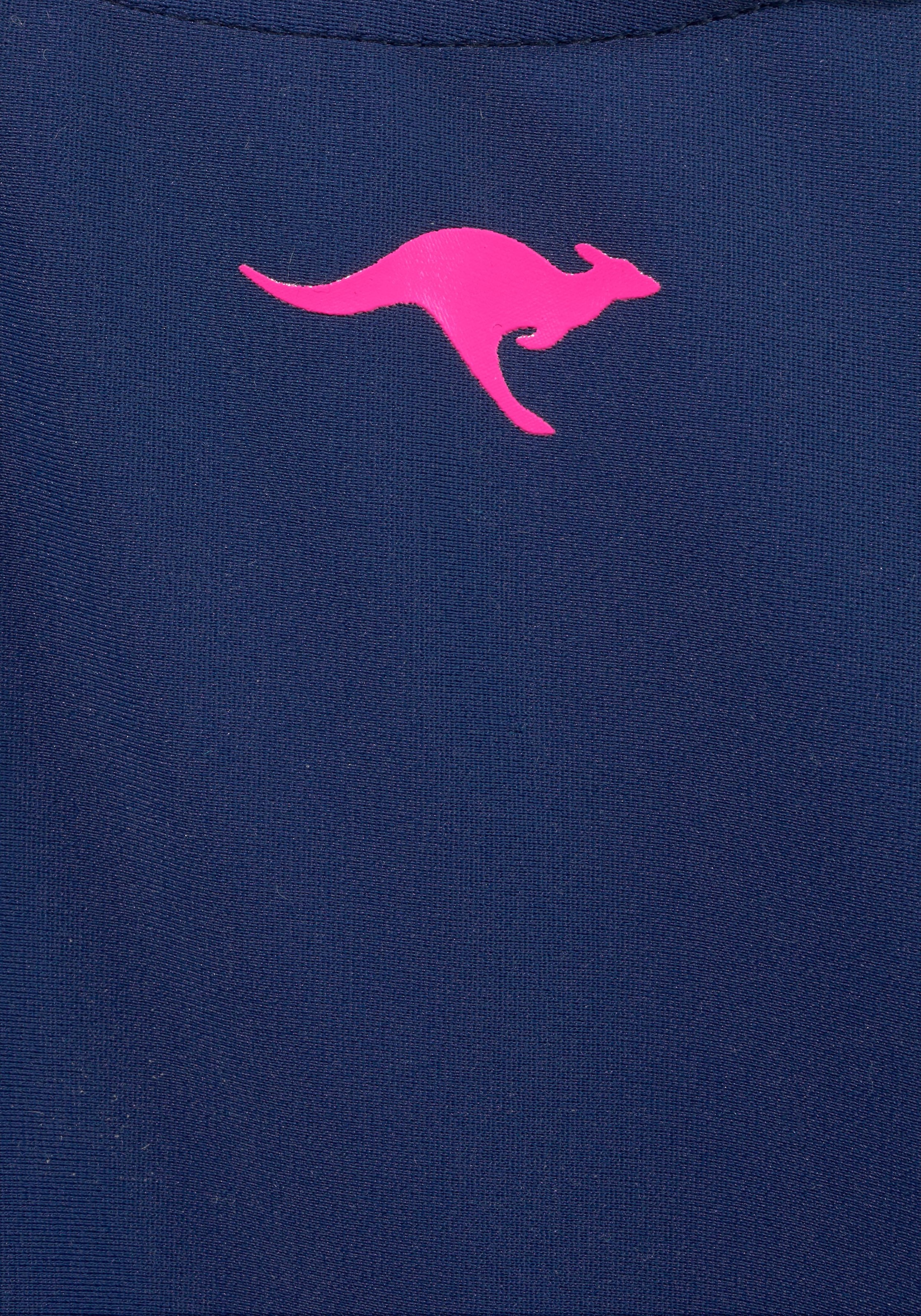 2. Bild von KangaROOS Badeanzug, sportiver Stil, mit Kontrastnähten, Marken-Logo-Print
