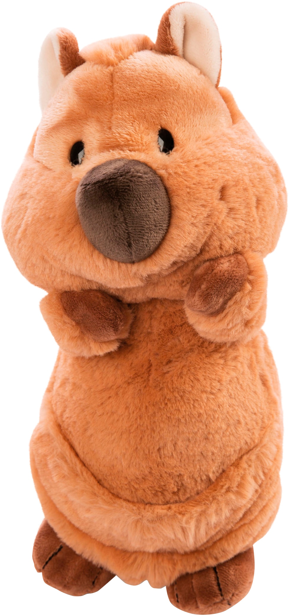 Nici Kuscheltier »Wild Friends GREEN, Quokka-Mola, 30 cm«, enthält recyceltes Material (Global Recycled Standard)
