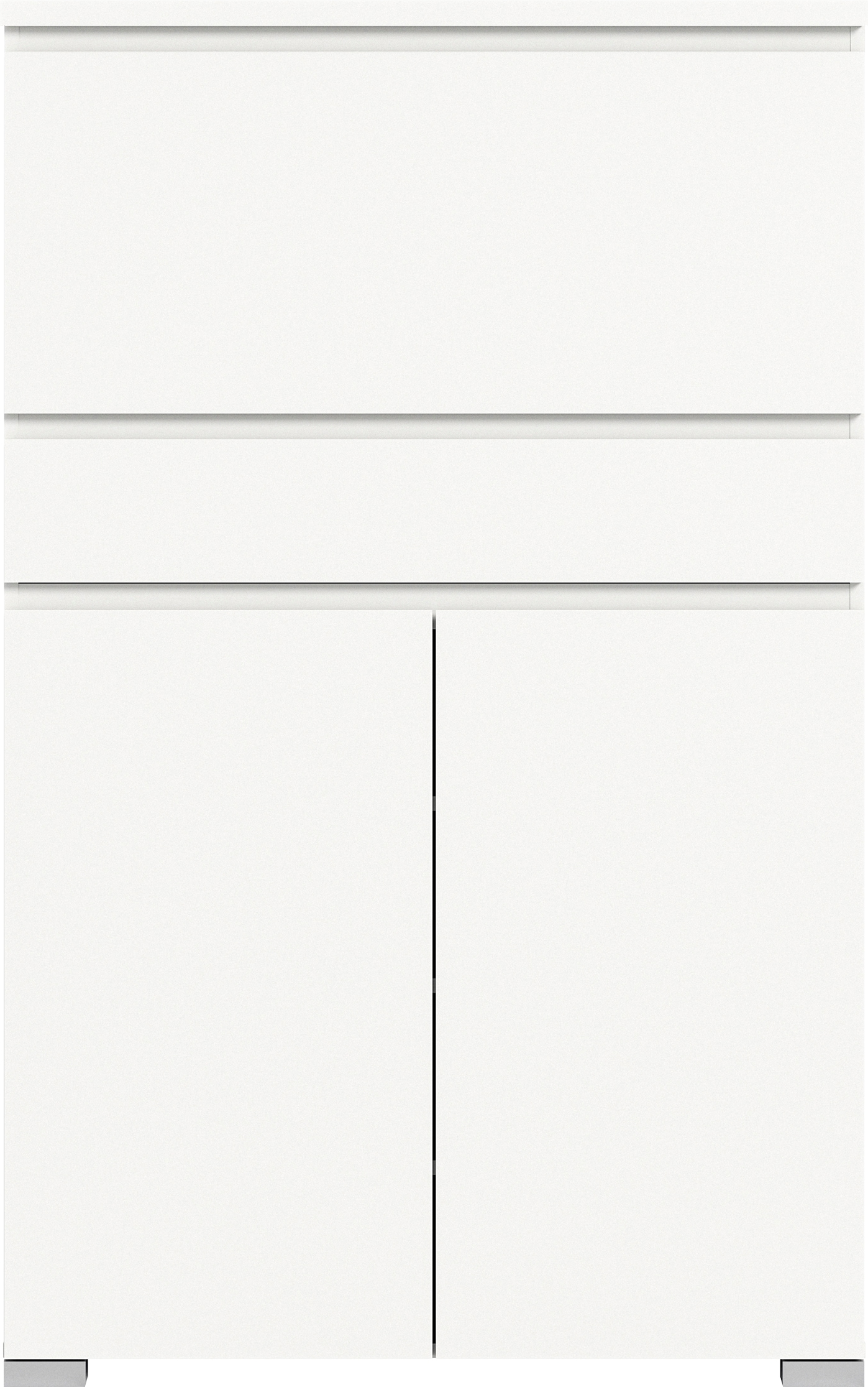 INOSIGN Schuhschrank »Skoskap, Tiefe 27cm, 2 Türen, 1 Klappe mit Schuhwalze, 1 Schubkasten«, Platz für ca. 16 Schuhpaare, Schuhkipper, Schuhkommode, Schuhregal