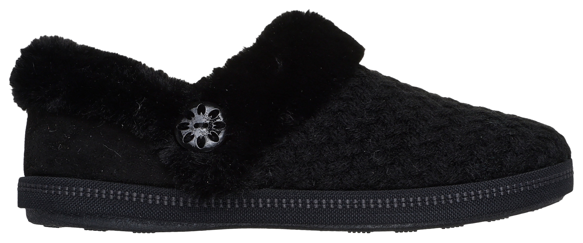 Skechers Plüsch Hausschuhe »COZY CAMPFIRE«, Pantoffel, Slipper mit Warmfutter