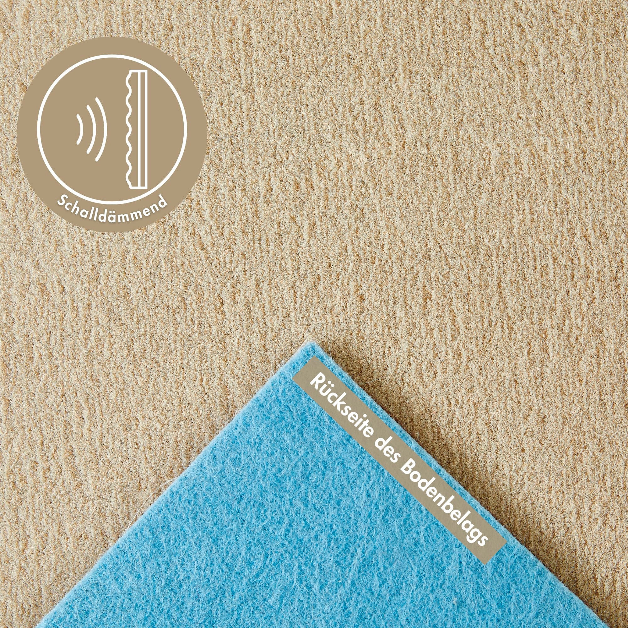 Andiamo Teppichboden »Kira, Velours, Made in Belgium«, rechteckig, 8 mm Höhe, Uni Farben, Breite 400 cm, strapazierfähig, pflegeleicht, Wohnzimmer