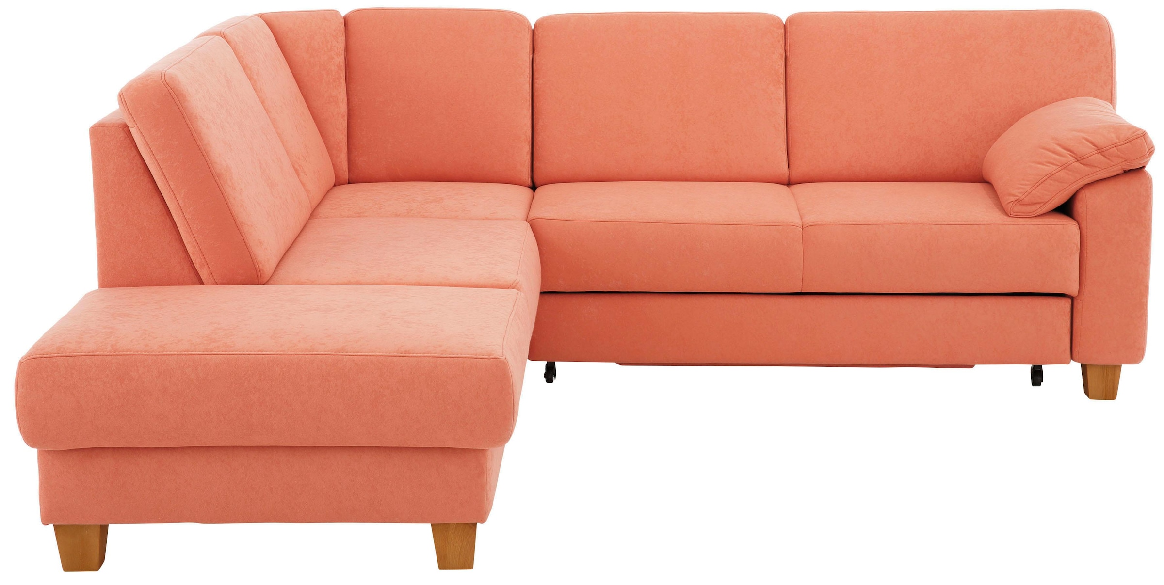 Home affaire Ecksofa »Belfort L-Form«, mit Federkern, wahlweise mit Bettfun günstig online kaufen