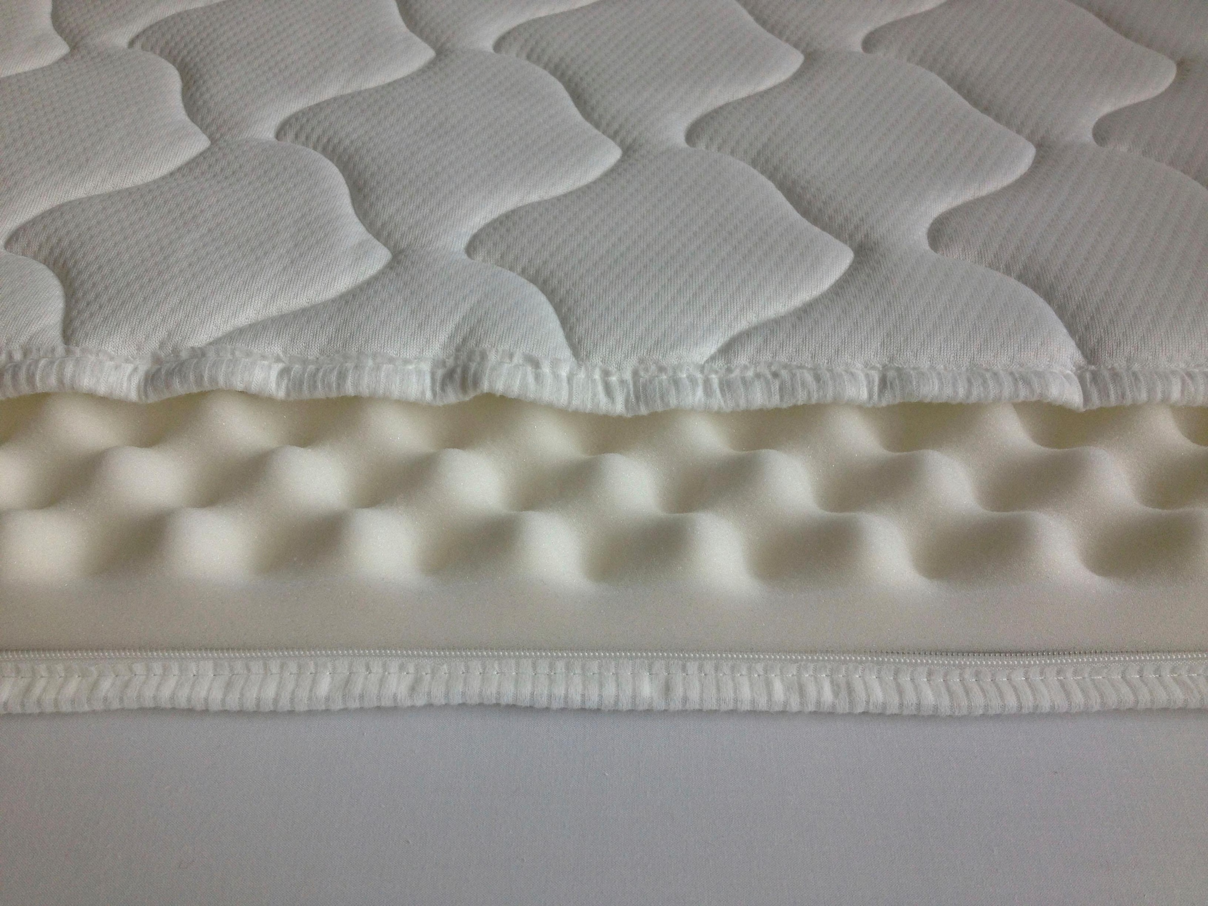 SET ONE BY MUSTERRING Topper »Florida« aus Komfortschaum weiß Bezug: 100% Polyester