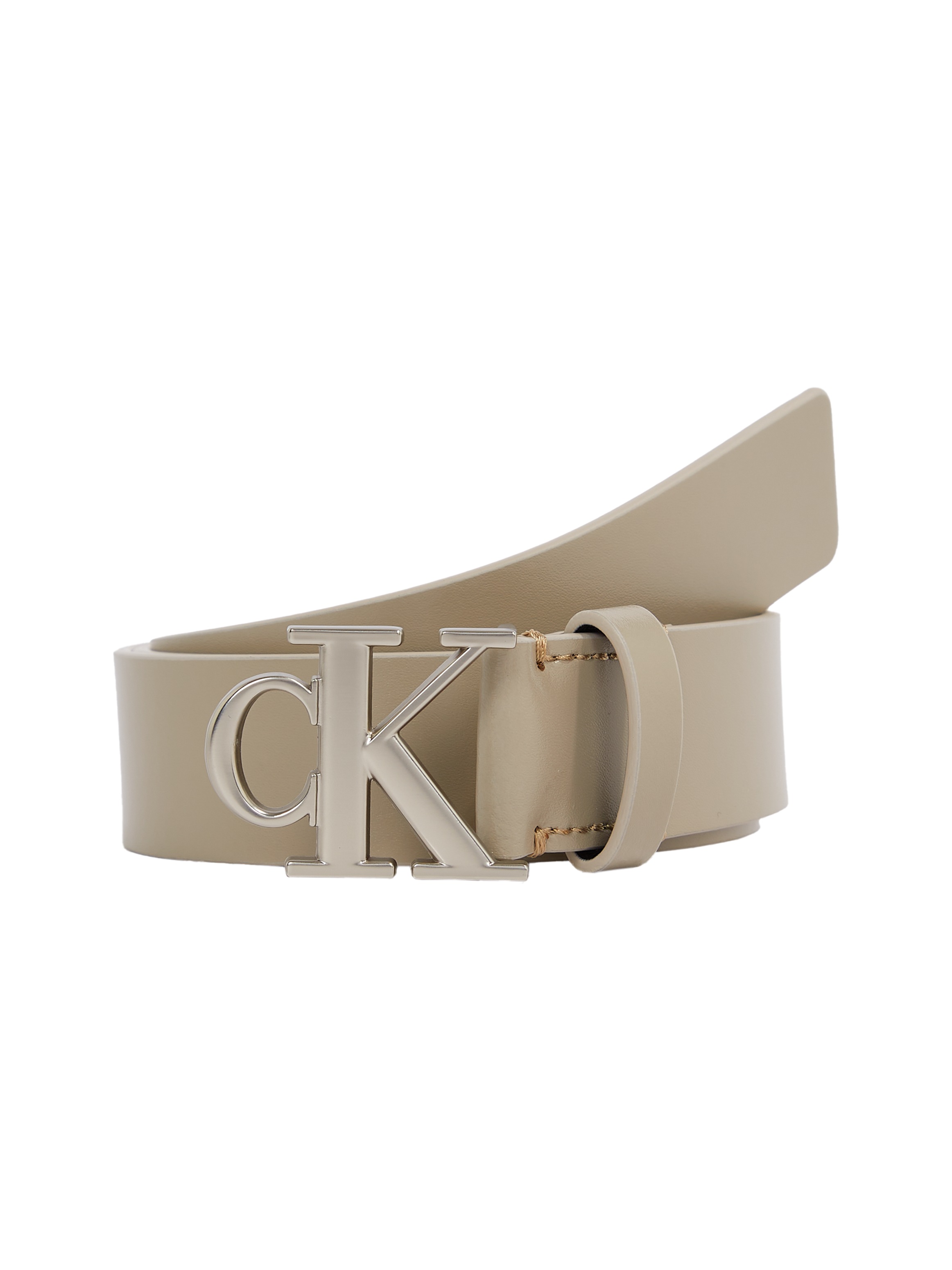 Calvin Klein Jeans Ledergürtel »MONO PLAQUE LTHR BELT 30MM«, mit Logoschnalle