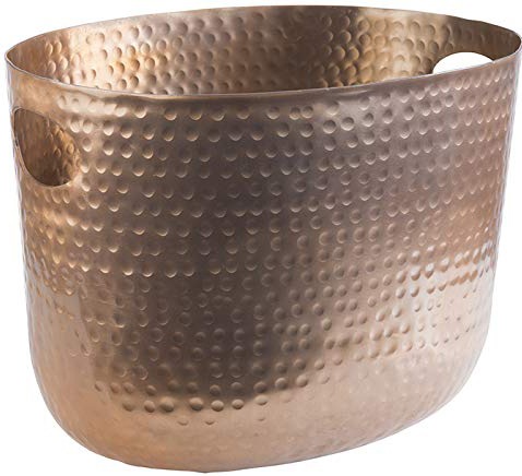 Buddy's Wein- und Sektkühler »Buddy´s Bar«, (1 tlg.), 7 Liter, aus Aluminium, Kupfer gehämmert