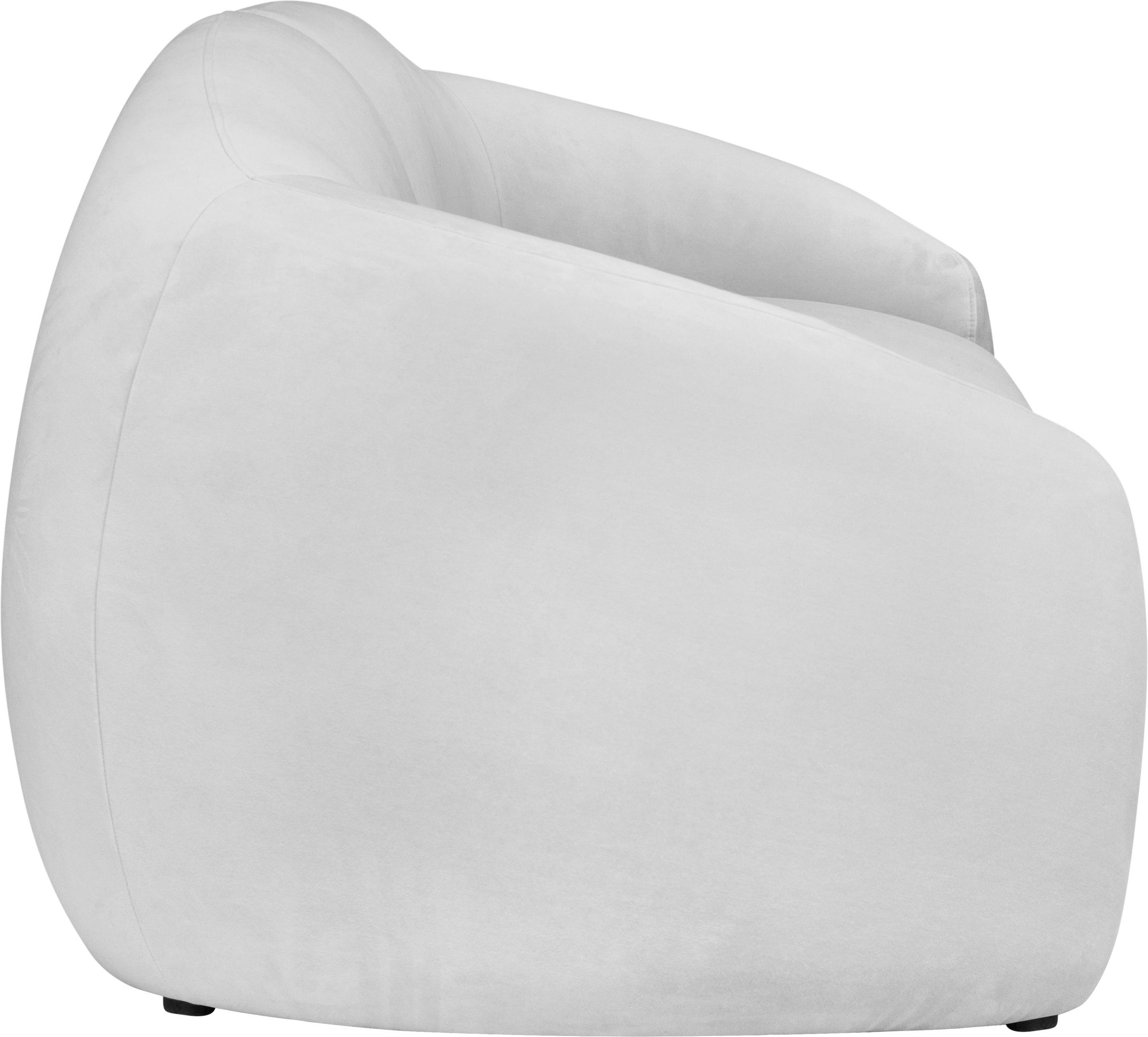 LeGer Home by Lena Gercke Big-Sofa »YANI Designersofa, organische Form, Maße B/T/H: 240/64/81 cm«, mit Wellenunterfederung, auch in Bouclé, passend zur Serie