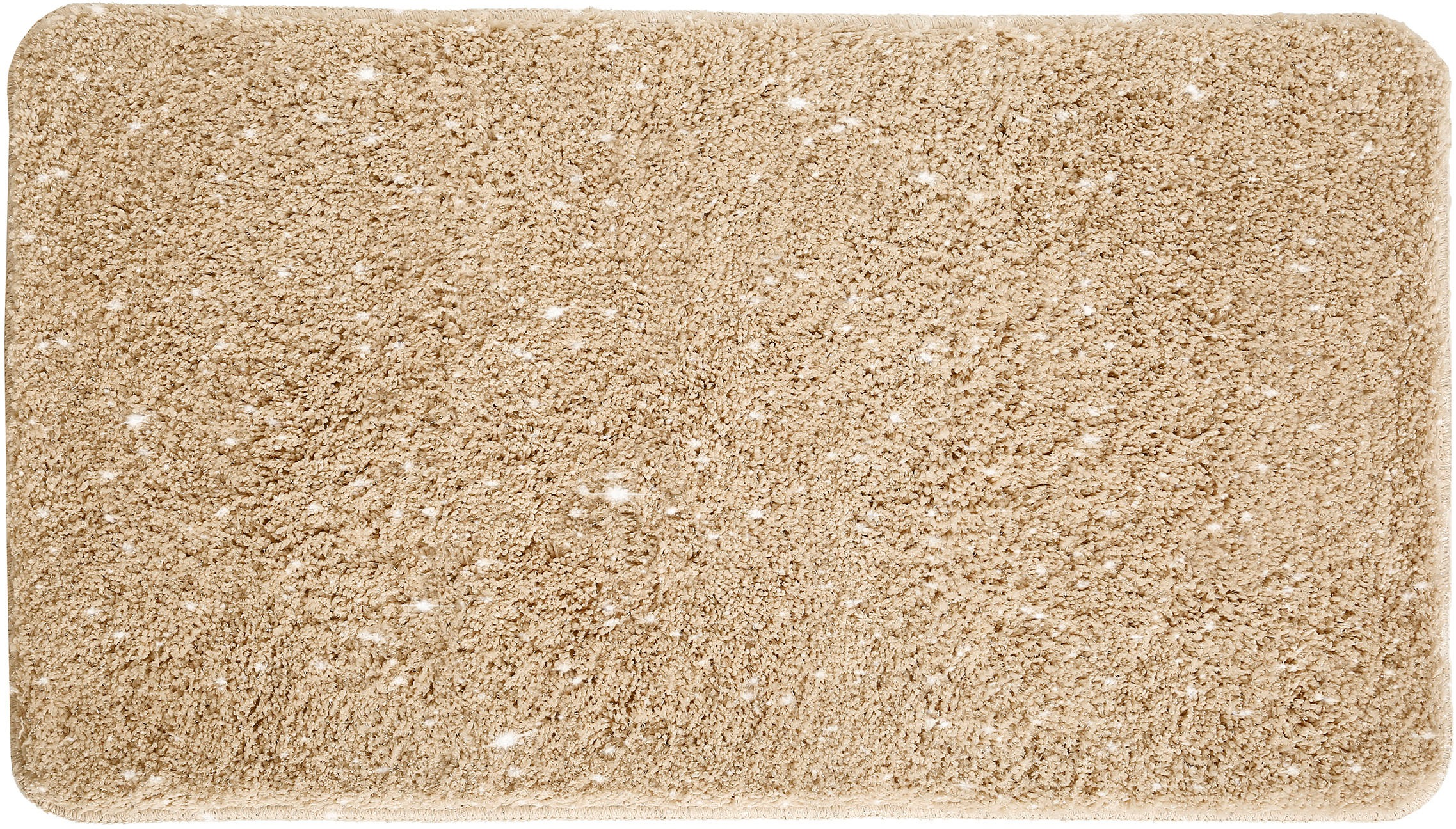 my home Badematte »Glitzer, Badvorleger, Badezimmer Teppich« Höhe 30 mm rut günstig online kaufen