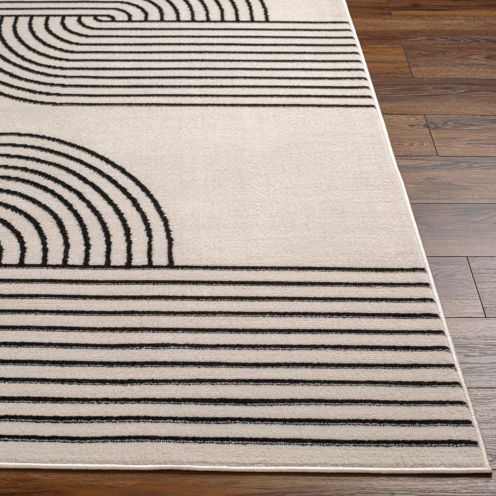 Livabliss Teppich »DEHLI« rechteckig 11 mm Höhe Skandinavischer Teppich, Moderner Kurzflor Boho-Wohnzimmerteppich