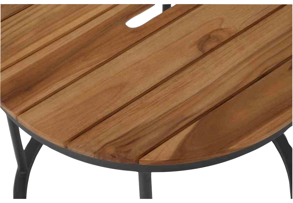 Siena Garden Beistelltisch »Baros« Ø50x46 cm  + Ø 50x41 cm,Teakholz