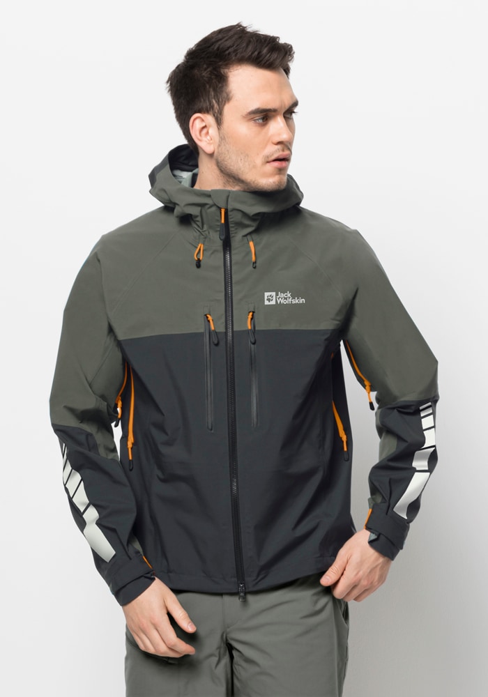 Jack Wolfskin Fahrradjacke »MOROBBIA 3L JKT M«, mit Kapuze