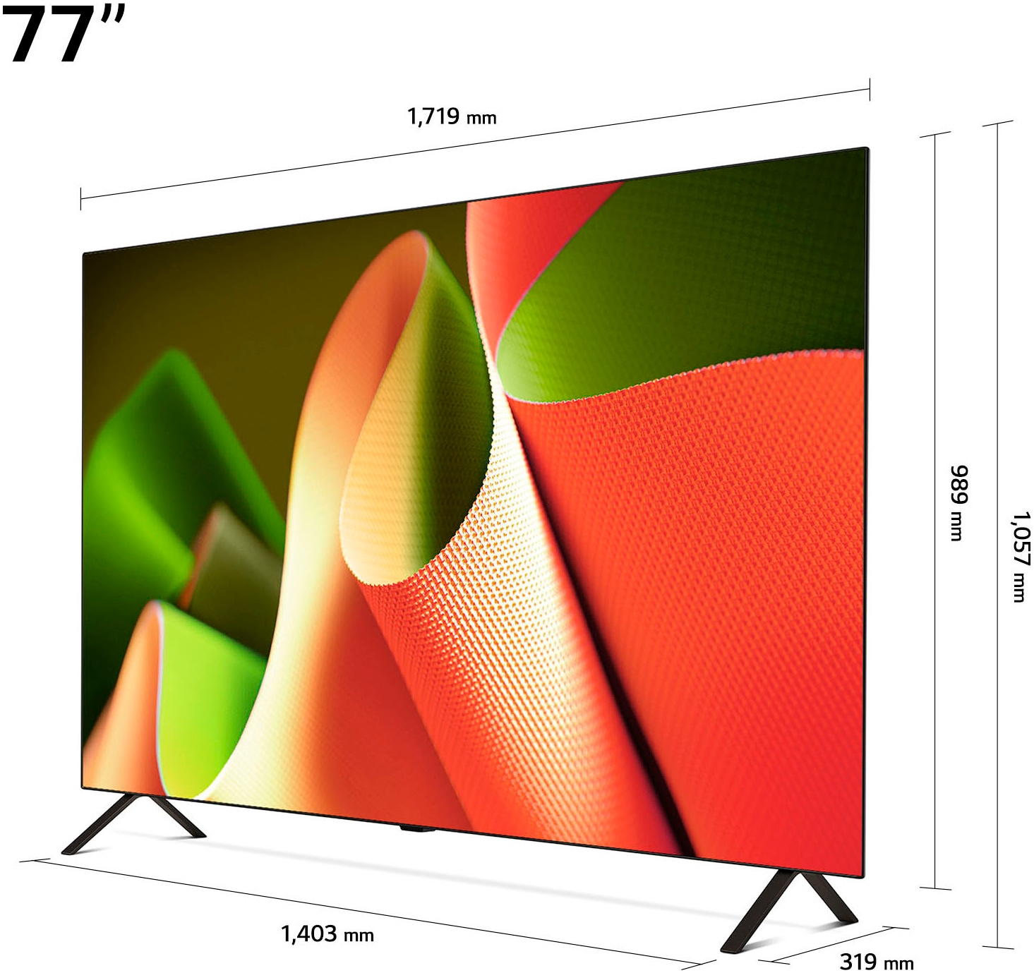 LG OLED-Fernseher »OLED77B49LA«, 4K Ultra HD, Smart-TV