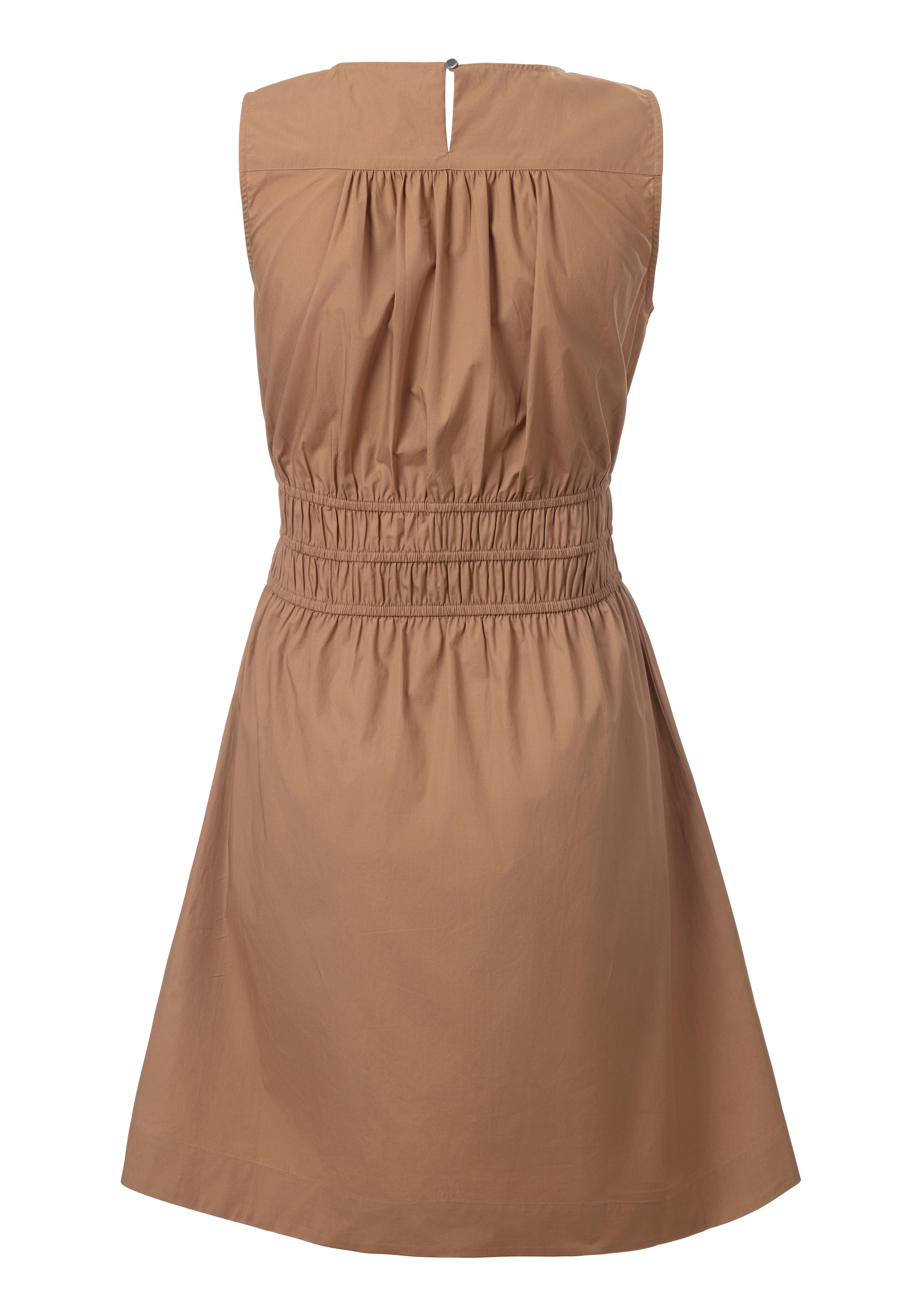 BOSS ORANGE A-Linien-Kleid »C_Dizzi_3 Premium Damenmode«, mit Raffungen