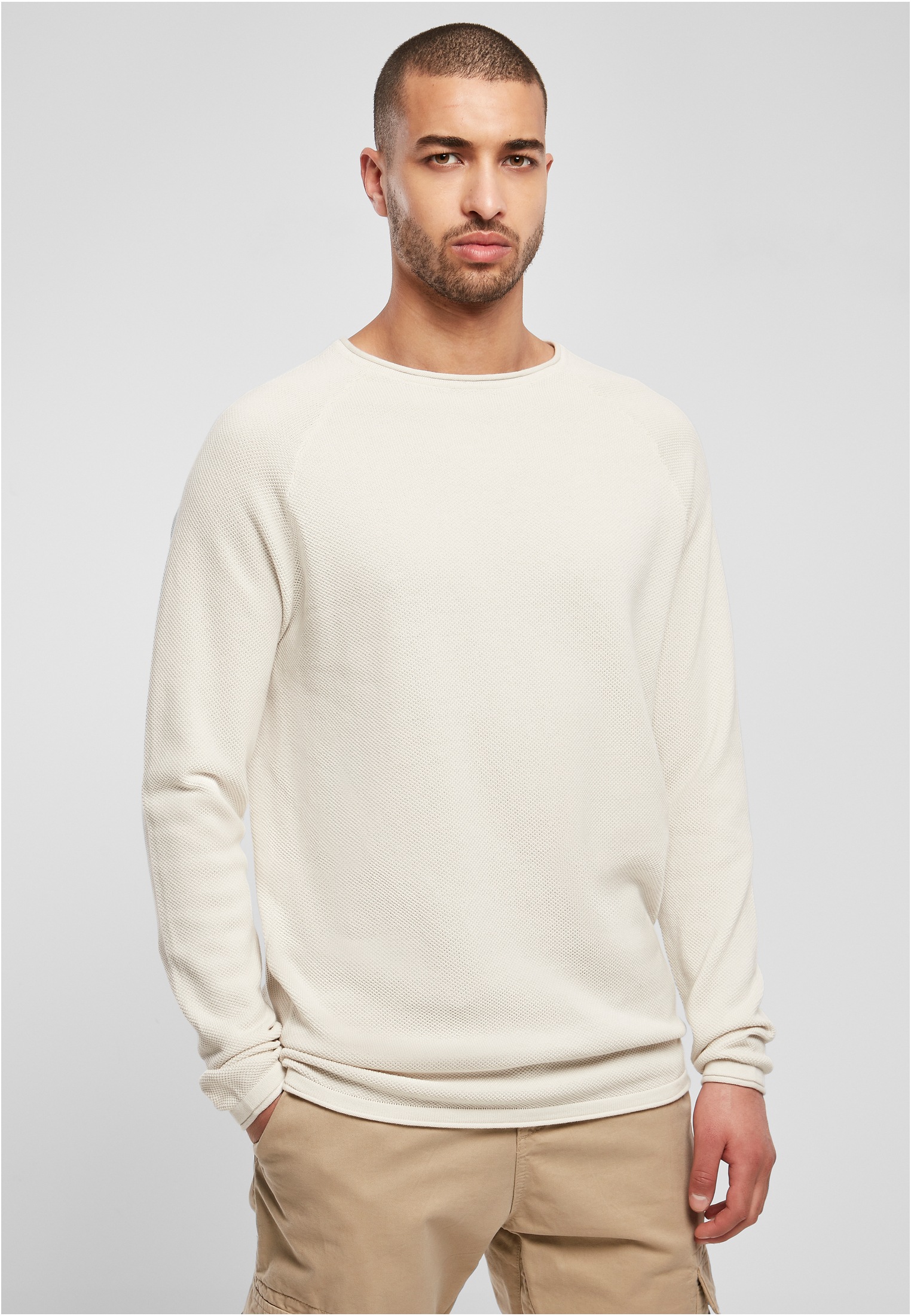 URBAN CLASSICS Raglan Longsleeve«, tlg.) kaufen »Herren (1 T-Shirt Knitted