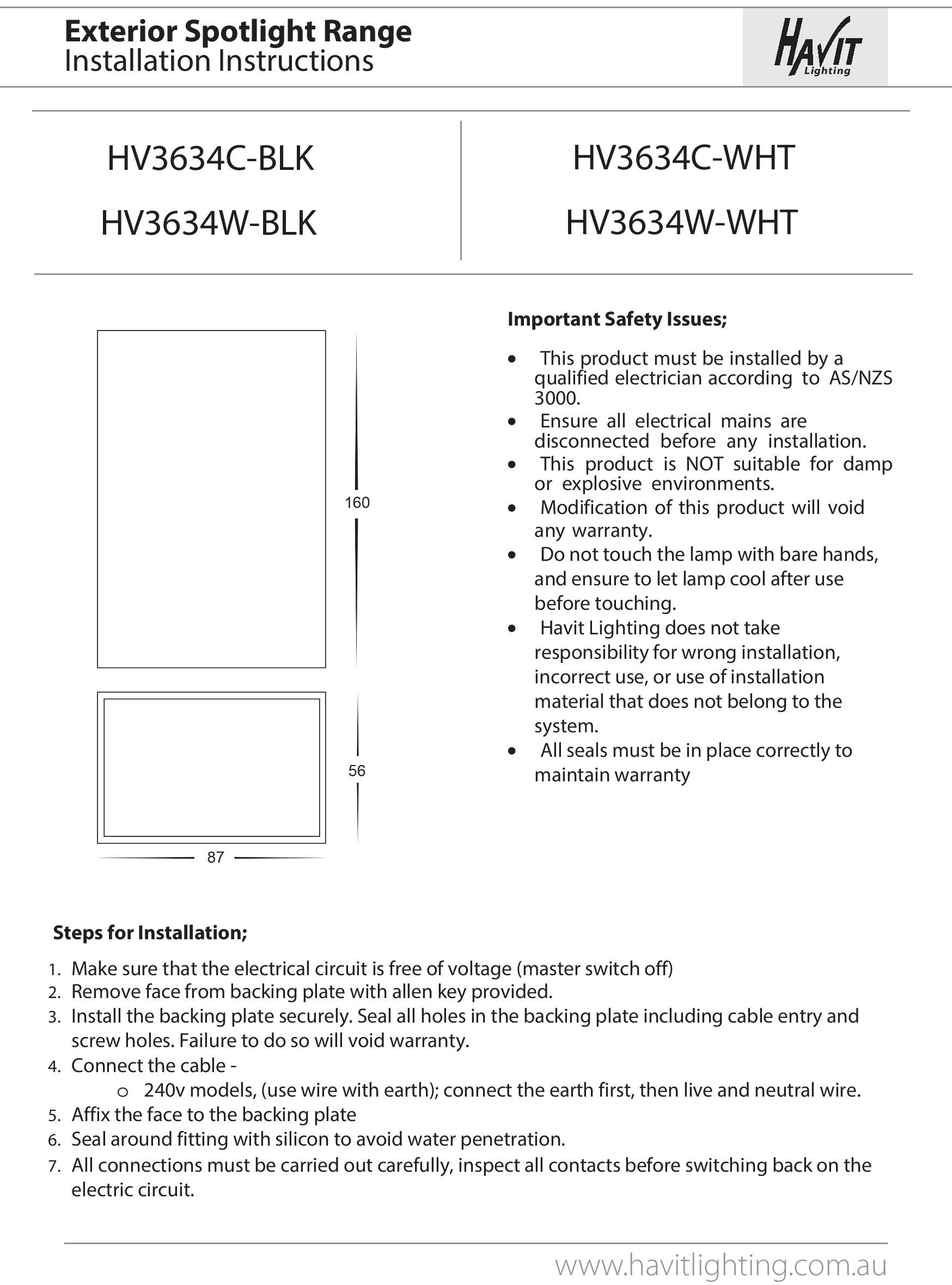 Havit Lighting LED Wandleuchte »PLATZ«, 2 flammig, Leuchtmittel LED-Modul günstig online kaufen