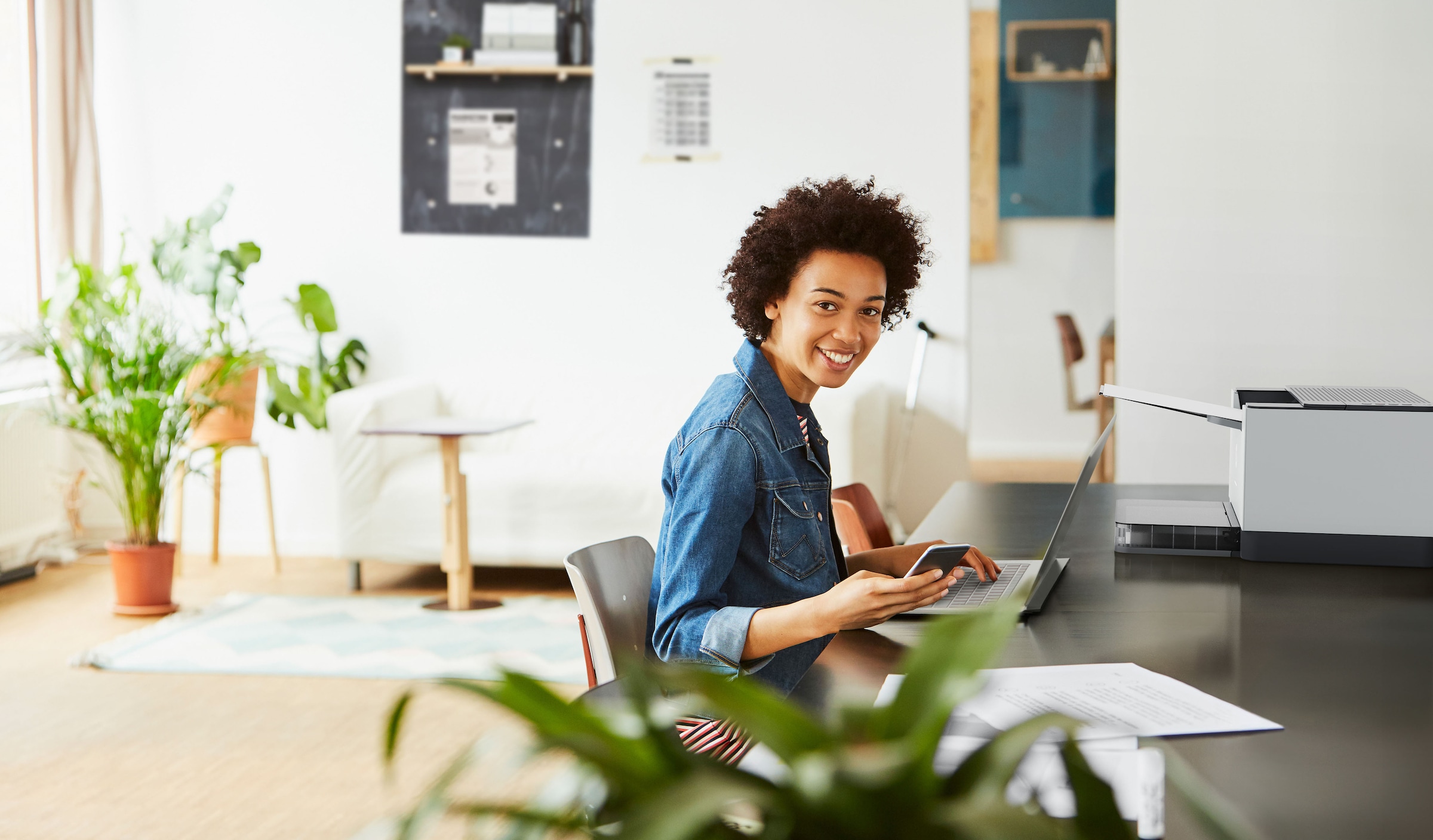 HP Schwarz-Weiß Laserdrucker »LaserJet M207dw« HP Instant Ink kompatibel