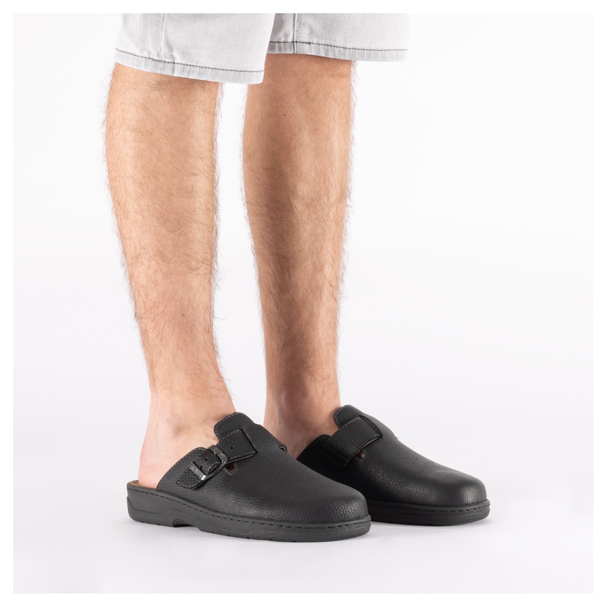 Rieker Clog  Pantolette, Schlupfschuh, Hausschuh mit herausnehmbarem Fußbett