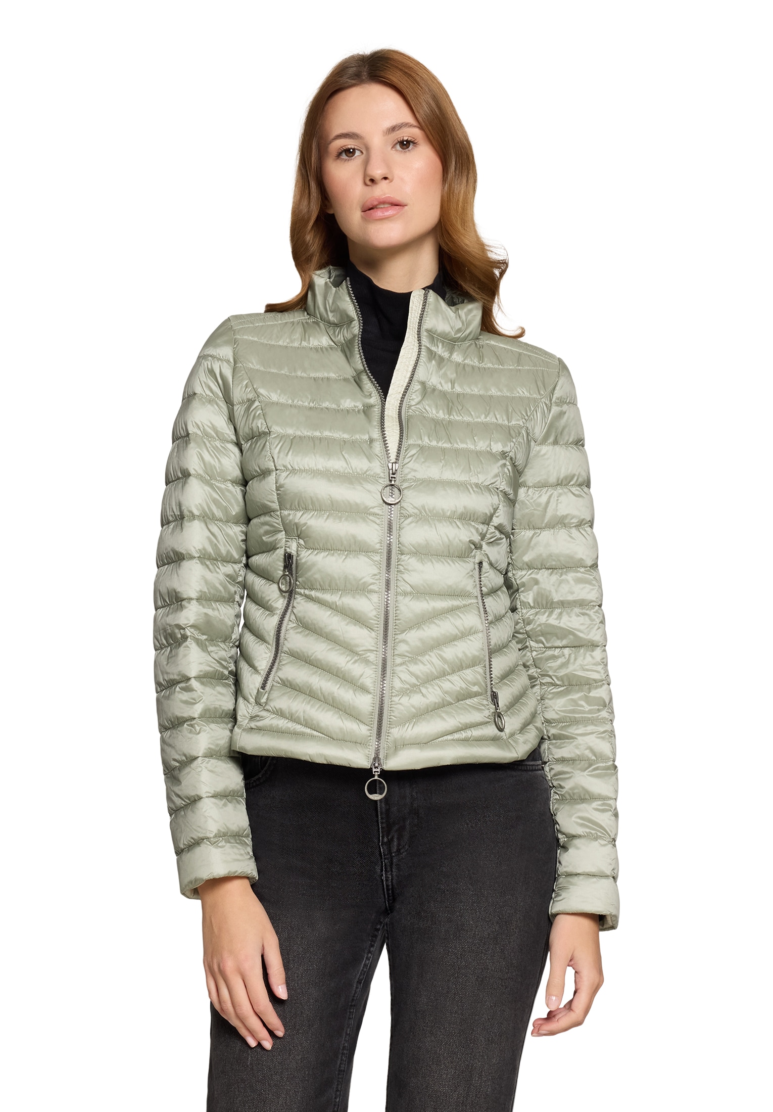 Gil Bret Steppjacke mit Stehkragen