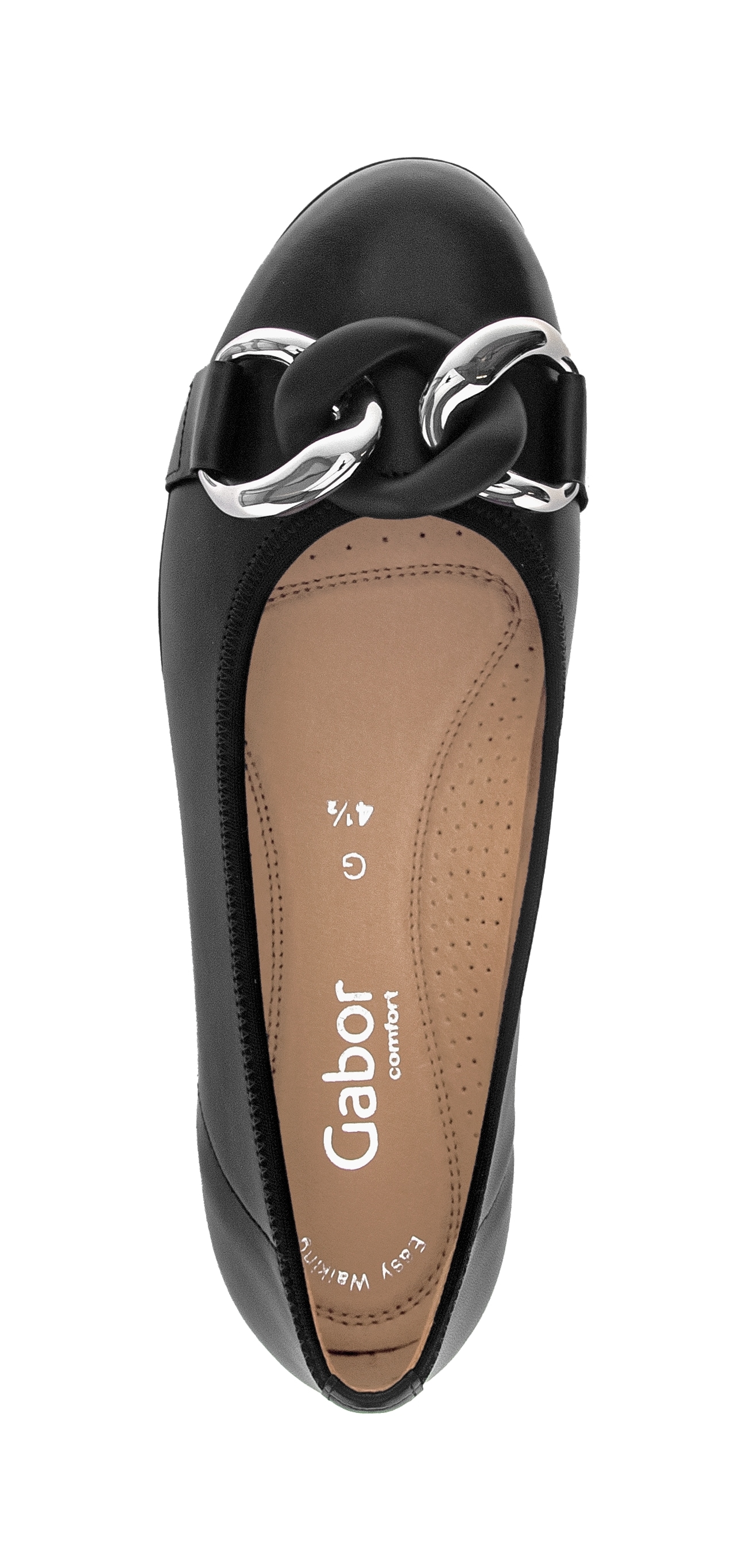 Gabor Ballerina »FLORENZ«, Businessschuh, Schlupfschuh in bequemer Schuhweite G (= weit)