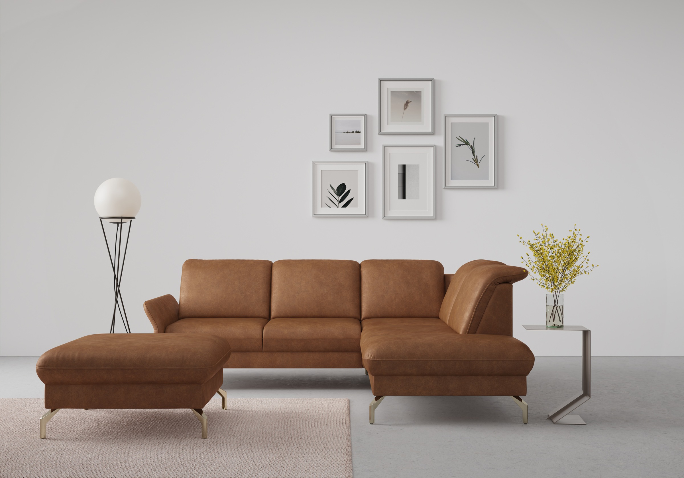 sit&more Ecksofa »Fashion L-Form«, wahlweise mit Kopfteilverstellung, Vorzi günstig online kaufen
