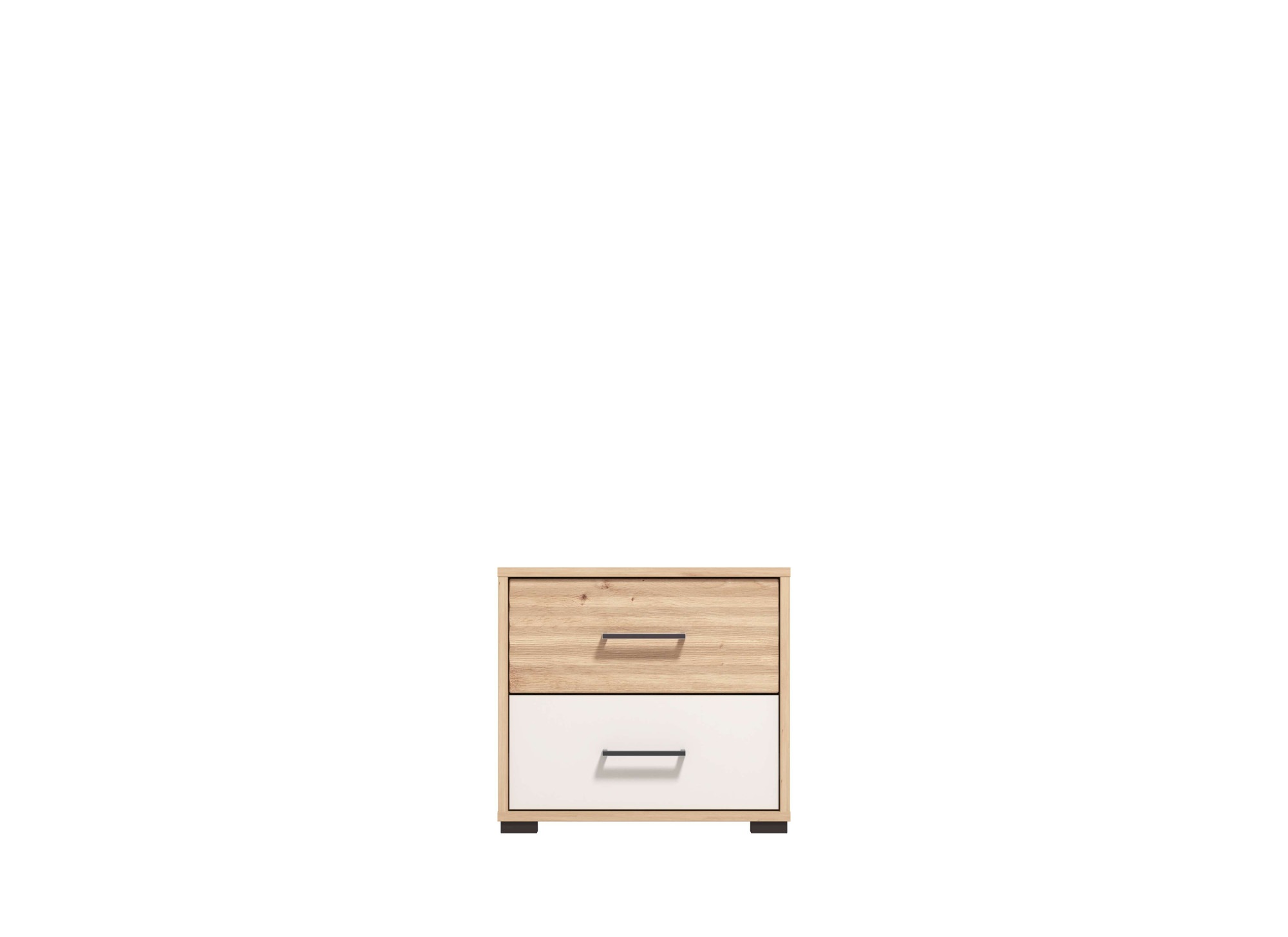 INOSIGN Nachtkommode »Modena Nachtschrank Nachttisch mit 2 oder 3 Schubladen«, FSC®-Zerifiziert Trendfarbe cashmere, ideal für kleine Räume