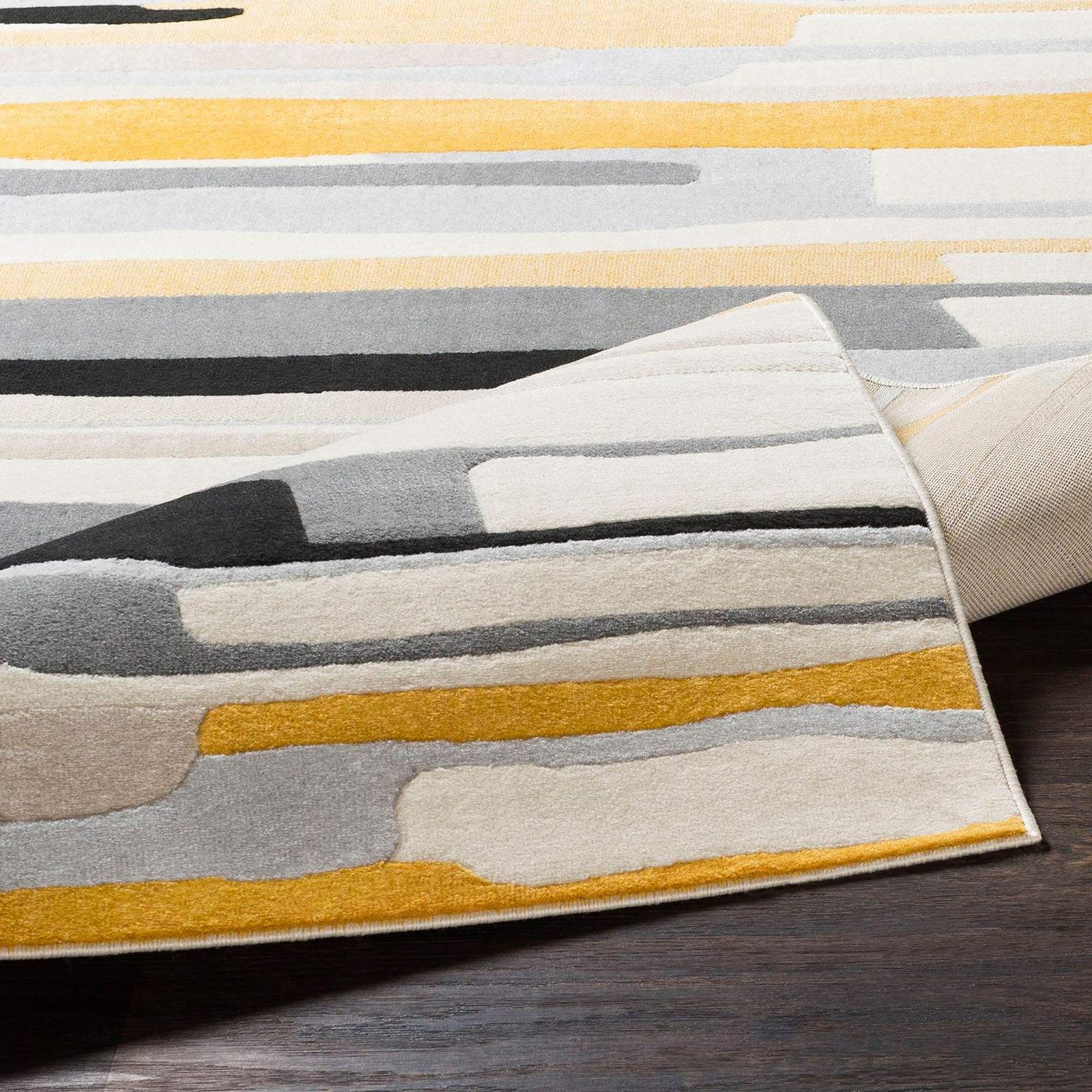 Livabliss Teppich »HOUSTON«, rechteckig, 11 mm Höhe, Skandi Design, Modern Boho Kurzflor Wohnzimmerteppich, Schlafzimmer