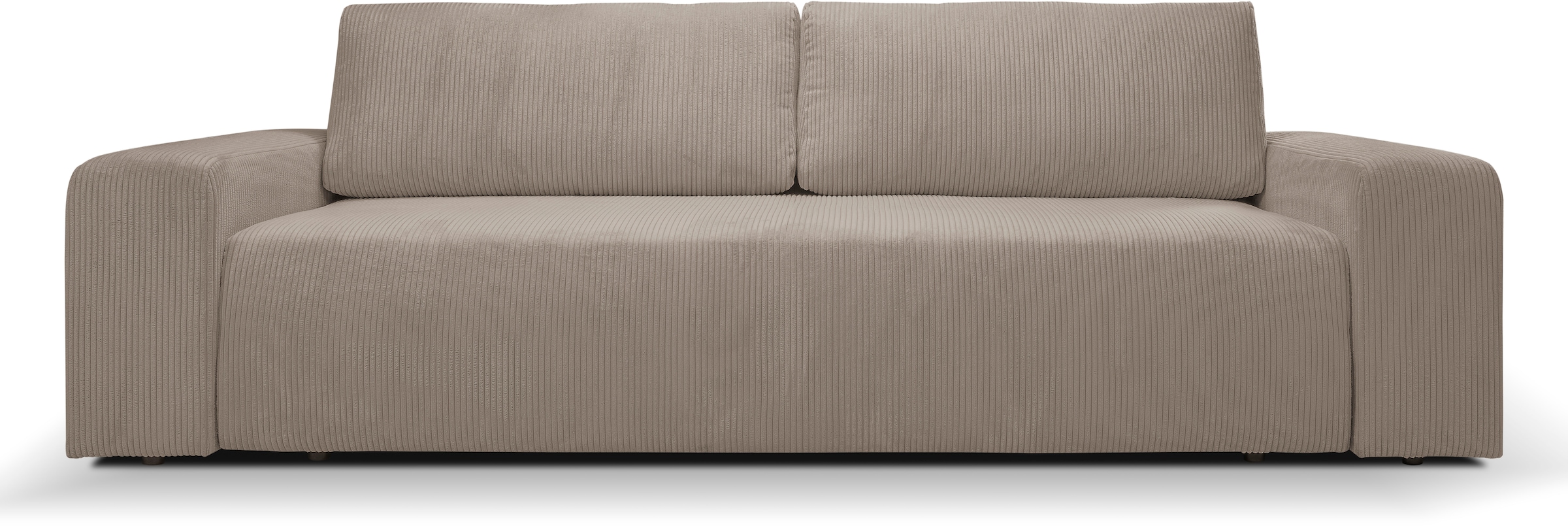 WERK2 Schlafsofa »Hugo«, Design 2-Sitzer Sofa in Cord mit Schlaffunktion &  Bettkasten auf Rechnung kaufen