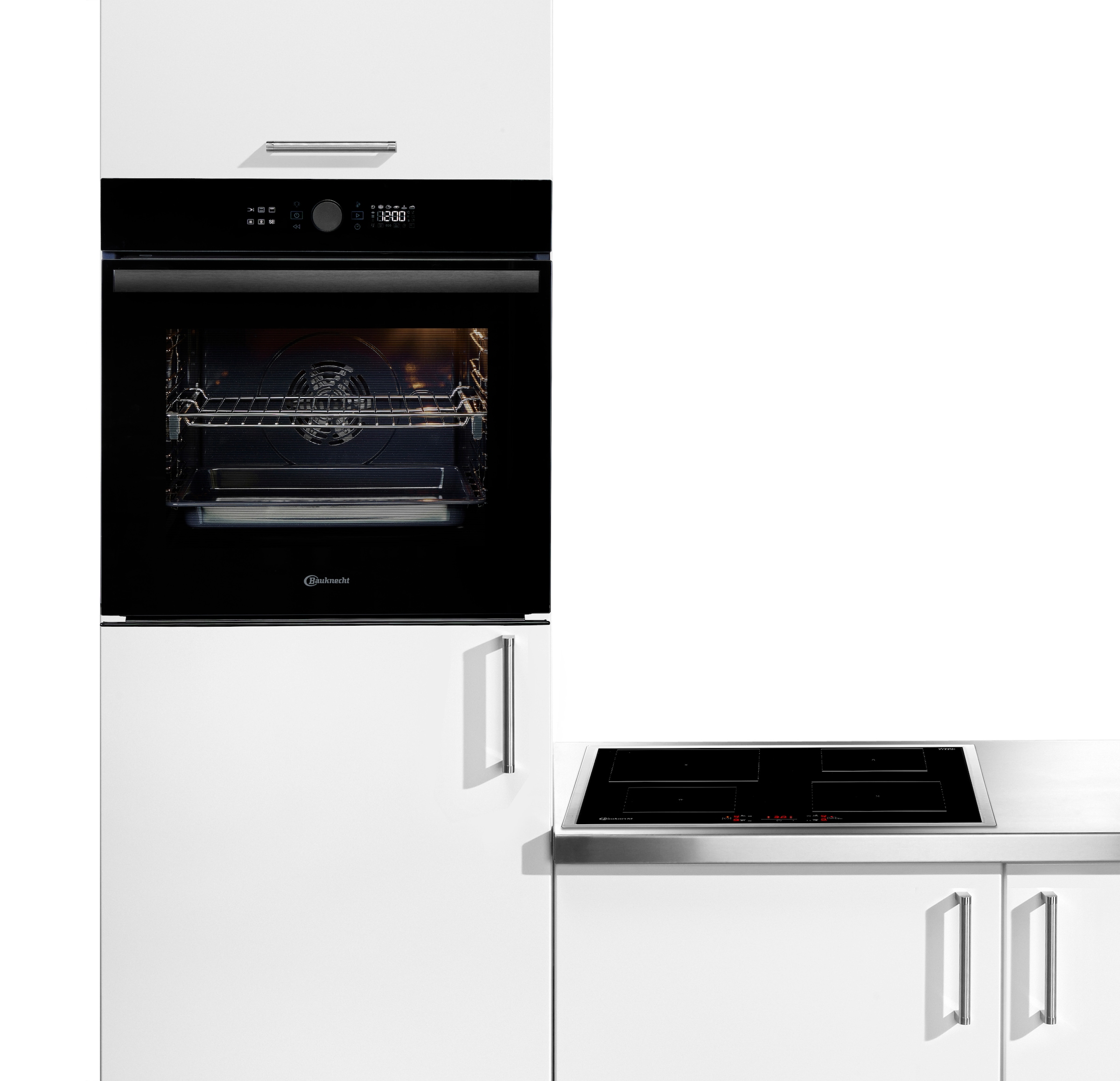 BAUKNECHT Backofen-Set »BAKO 920 Airfry« mit Teilauszug Set, 2 Stk. tlg. AirFry-Funktion – die gesündere Alternative zur Fritteuse