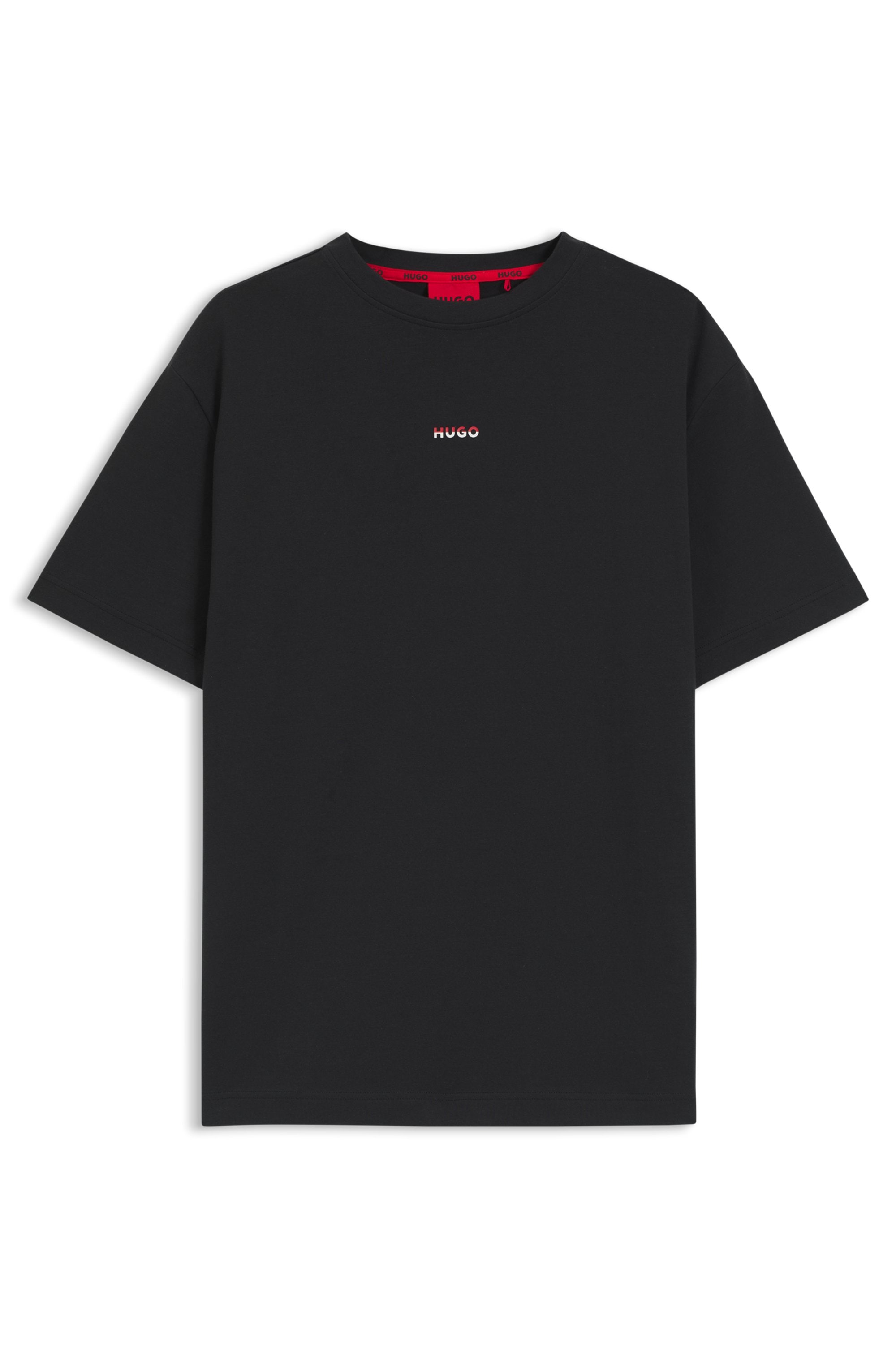 HUGO Underwear Pyjamaoberteil »SPLIT LOGO«, mit zweifarbigen Logo