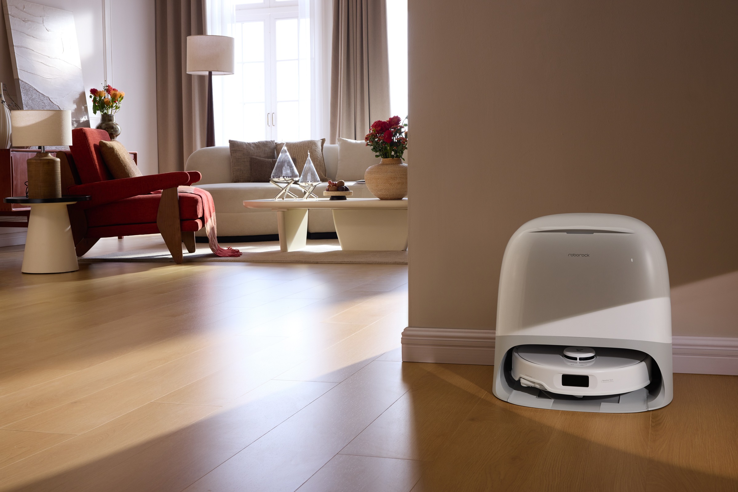 Roborock Saugroboter »Qrevo Curv 5A1, Dockingstation mit automatischen Entl günstig online kaufen