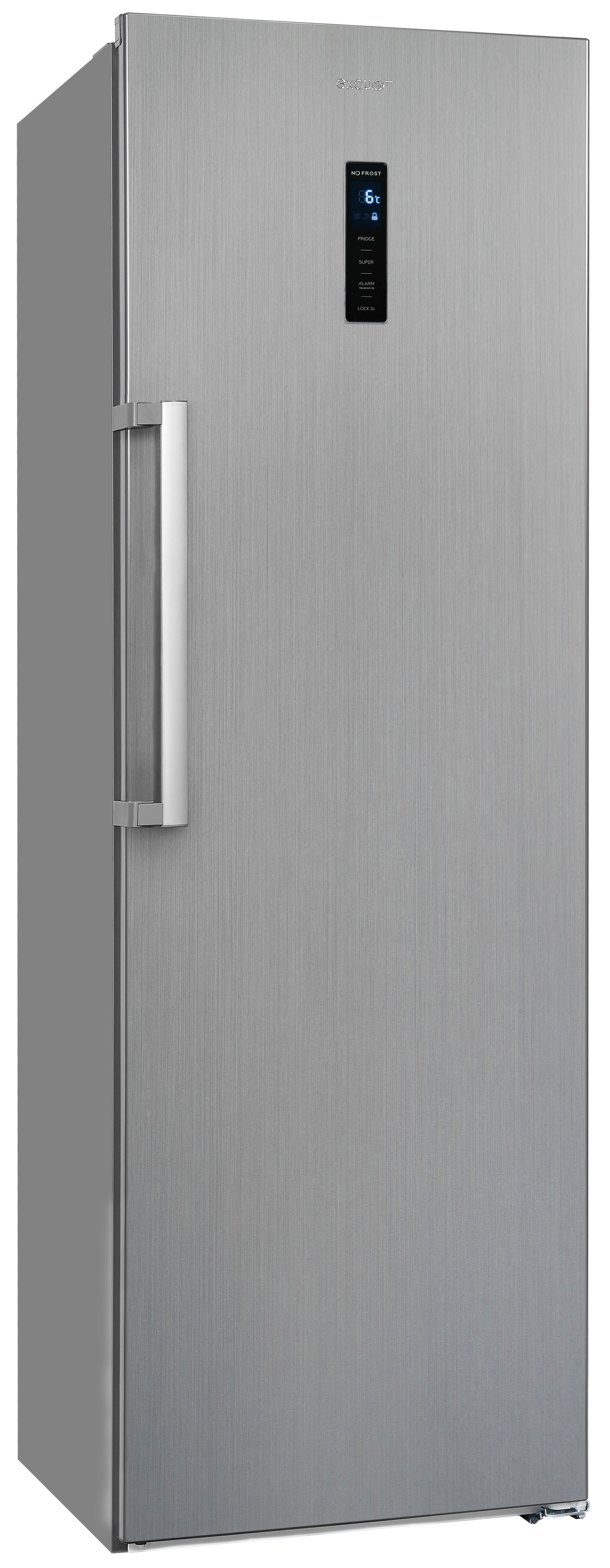 exquisit Vollraumkühlschrank »KS360-V-HE-040E inoxlook«