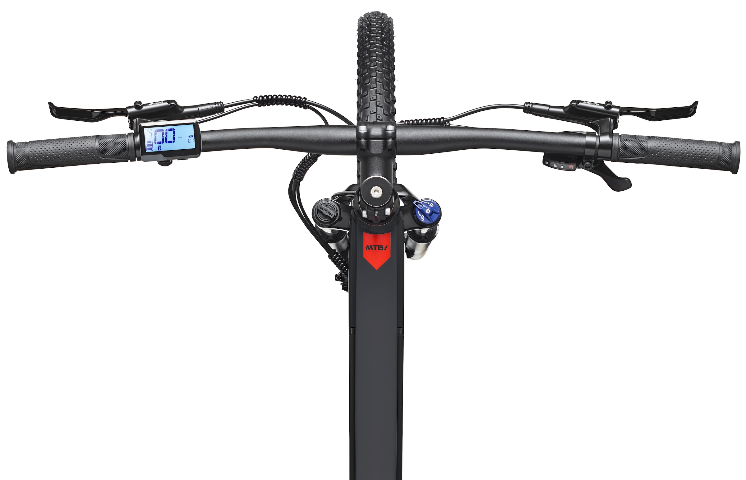 Telefunken »Aufsteiger MT925« 9 Gang Shimano Cues Schaltwerk Kettenschaltung Mittelmotor 250 W Pedelec, Elektrofahrrad, Damen u. Herren, E-MTB, Mountainbike, 29 Zoll
