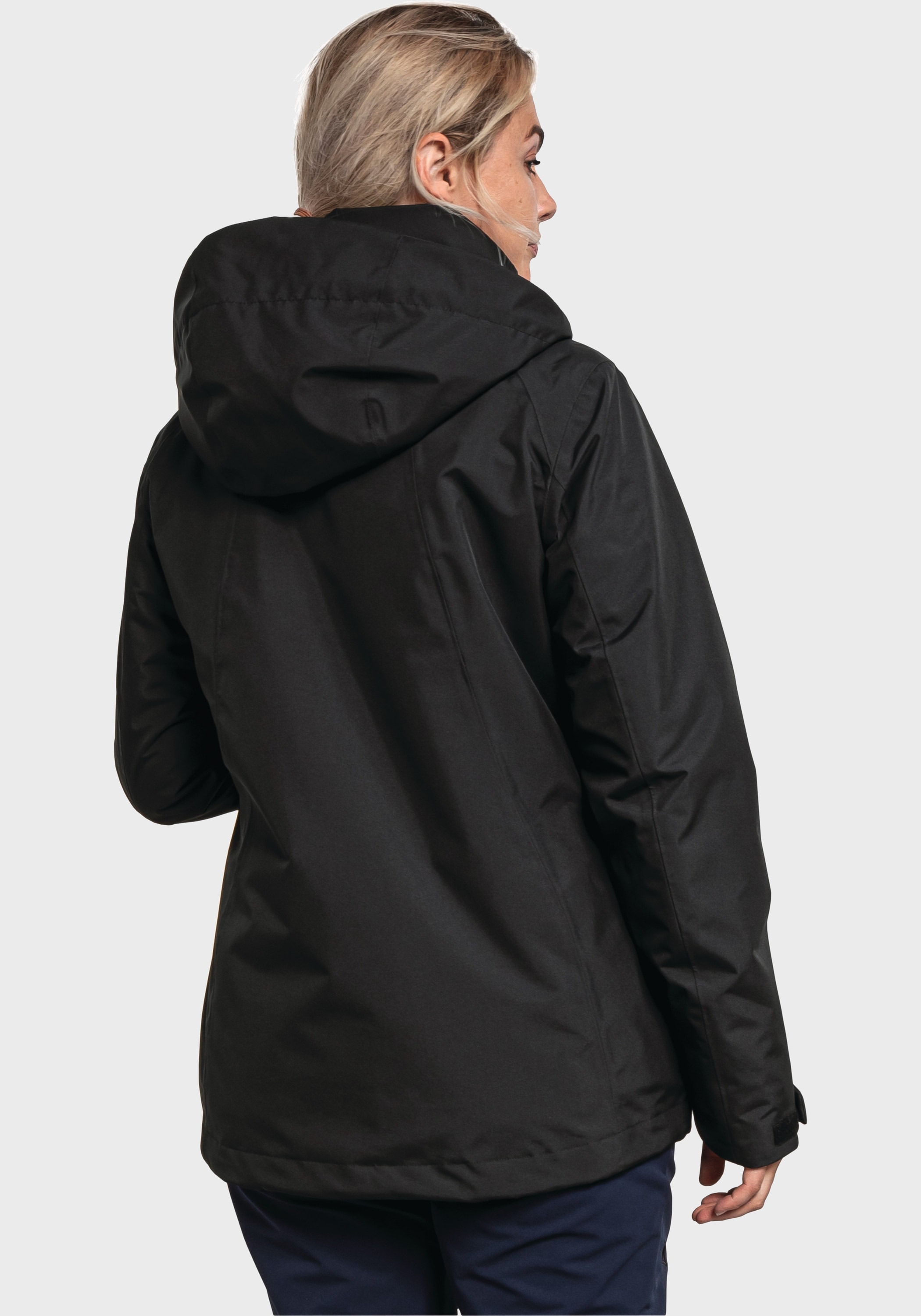 Schöffel Doppeljacke »3in1 Jacket Partinello L«, mit Kapuze