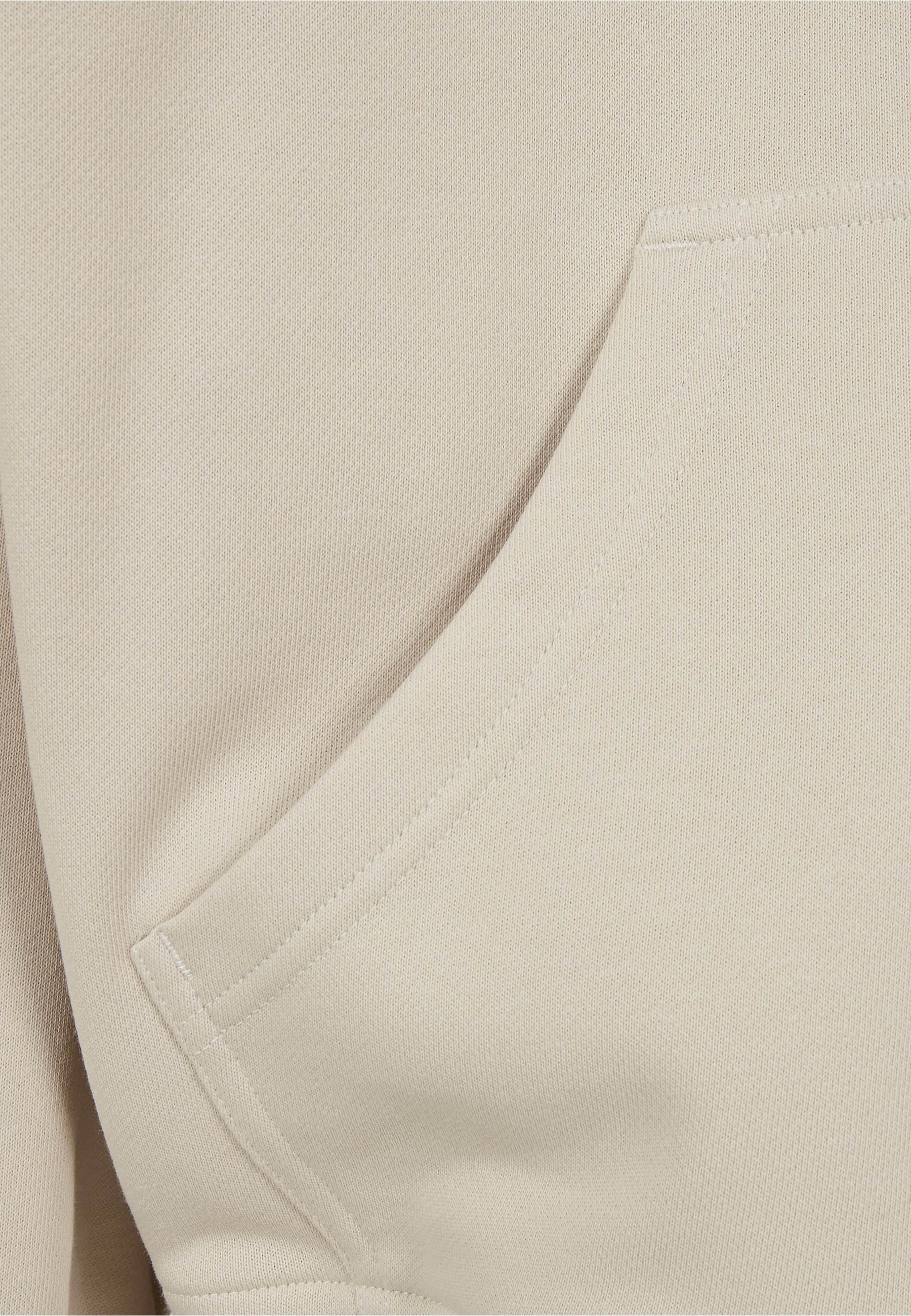 URBAN CLASSICS Rundhalspullover »Urban Classics Herren 90's Zip Hoody« 1 Stk.