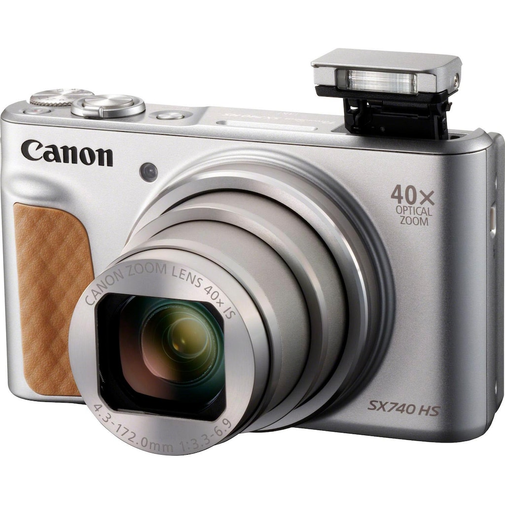 Canon Kompaktkamera »PowerShot SX740 HS«, 20,3 MP, 40 fachx opt. Zoom, Bluetooth-WLAN (Wi-Fi)