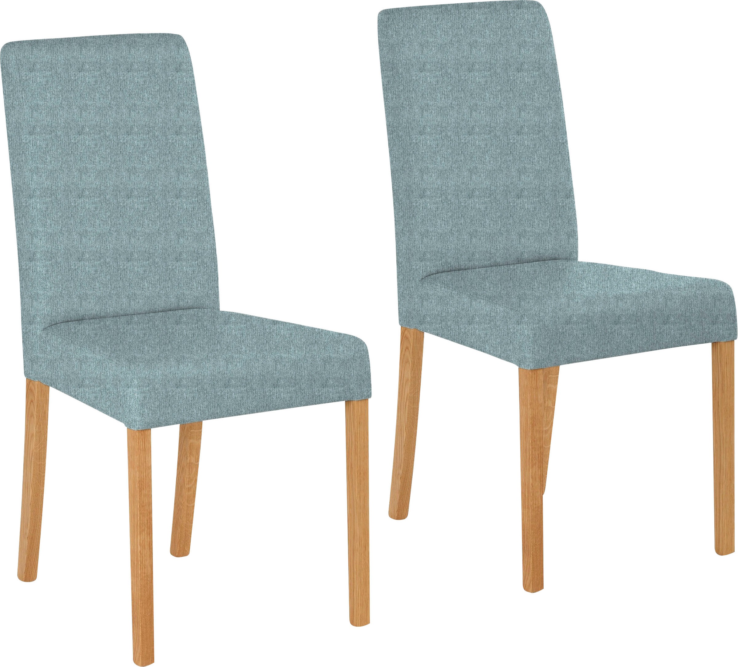 Home affaire 4-Fußstuhl »Bologna« (Set) 6 Stk. Strukturstoff Gestell aus Ma günstig online kaufen