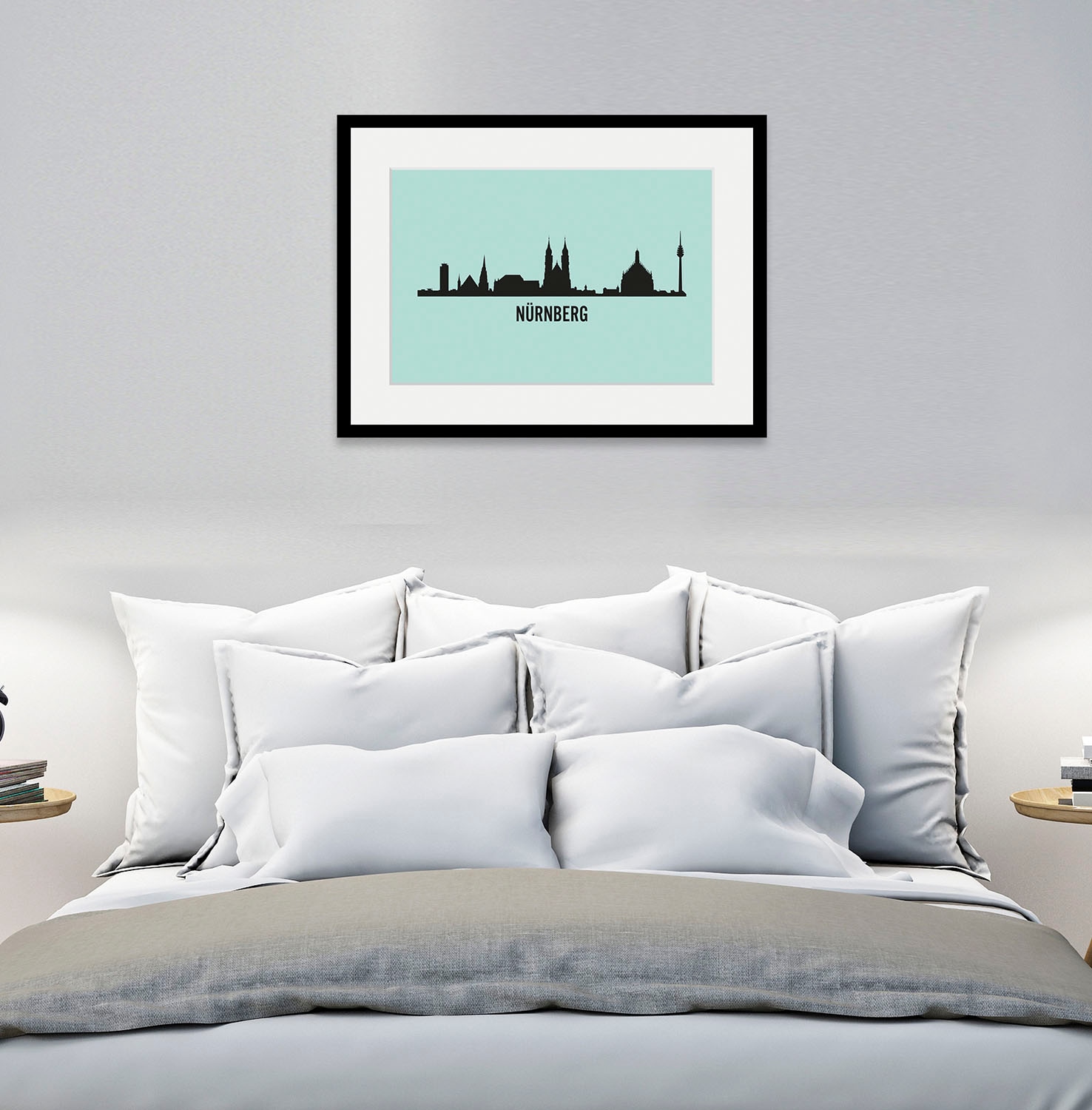 queence Bild »Nürnberg Skyline«, Städte, (1 St.) günstig online kaufen