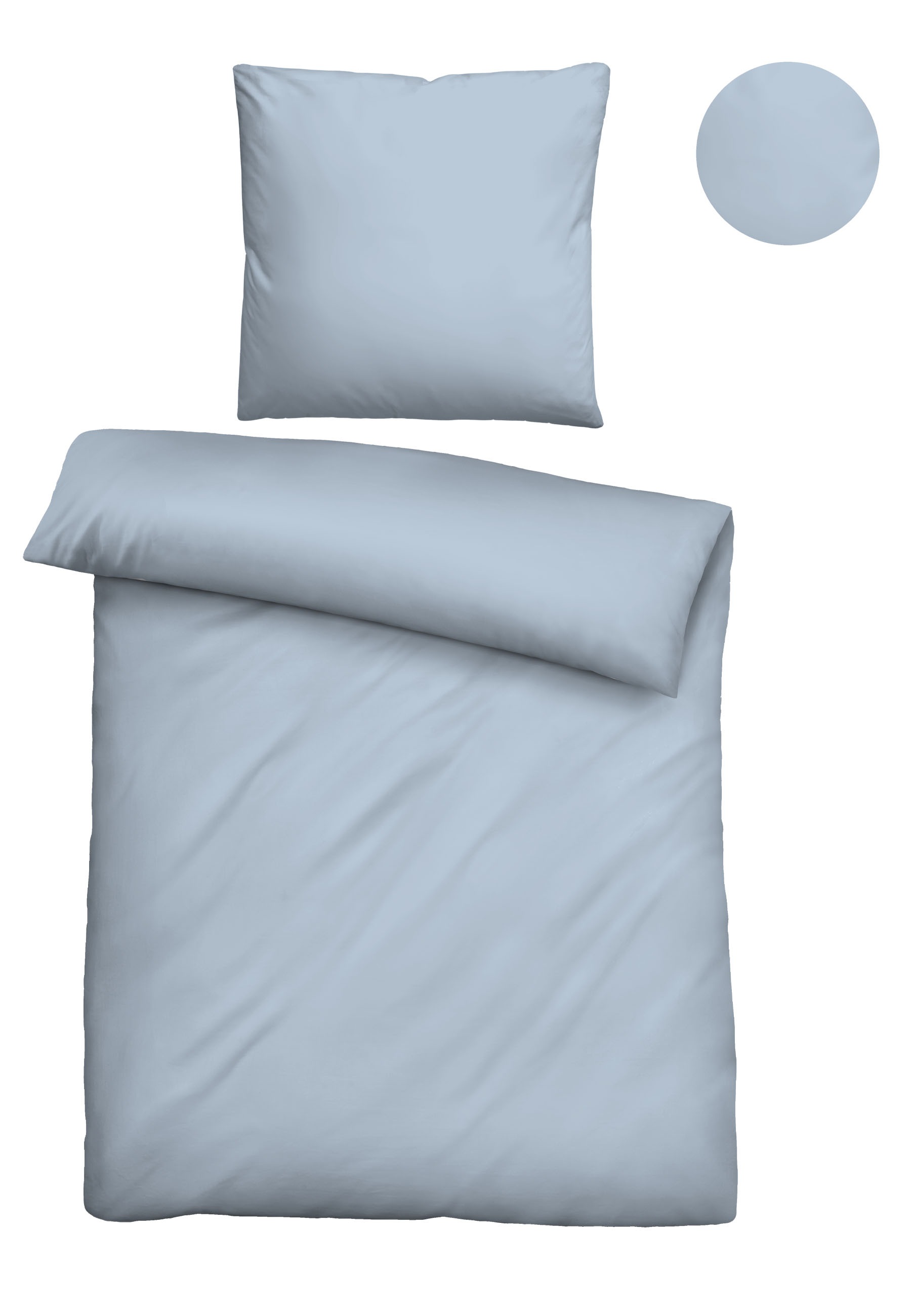 Biberna Bettwäsche »0490500« 2 Stk. tlg. Tencel-Flanell, made in Germany, weich+wohlig warm, pflegeleicht, RV