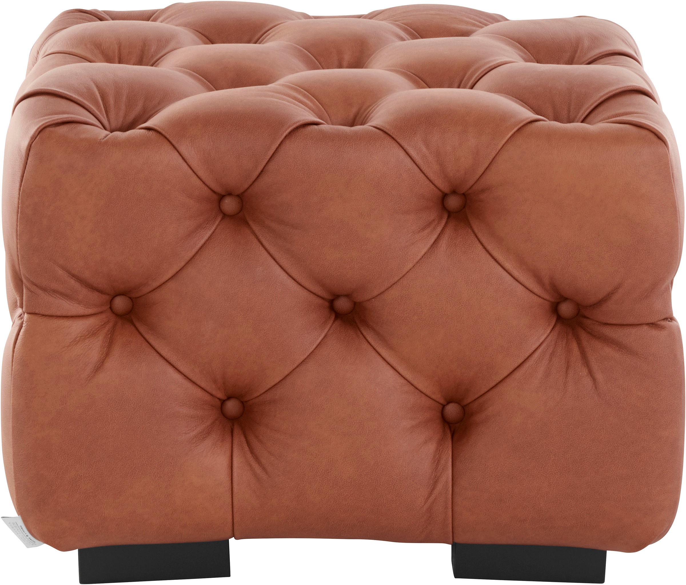 Home affaire Polsterhocker »Kalina«, mit klassischer Chesterfield-Knopfheftung, passend zur Serie "Kalina"