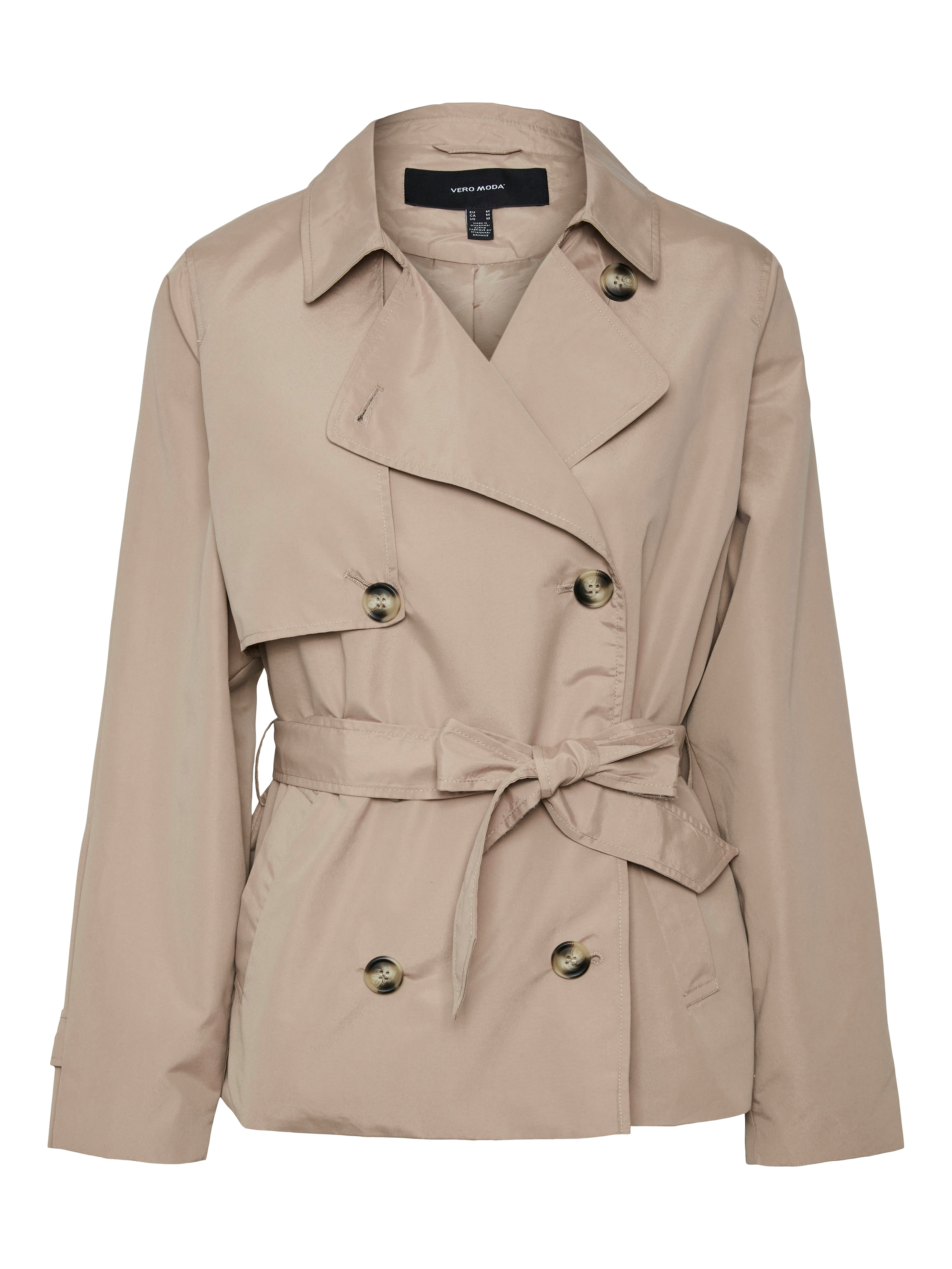 Vero Moda Kurzjacke »VMZOA TRENCHCOAT NOOS«, ohne Kapuze