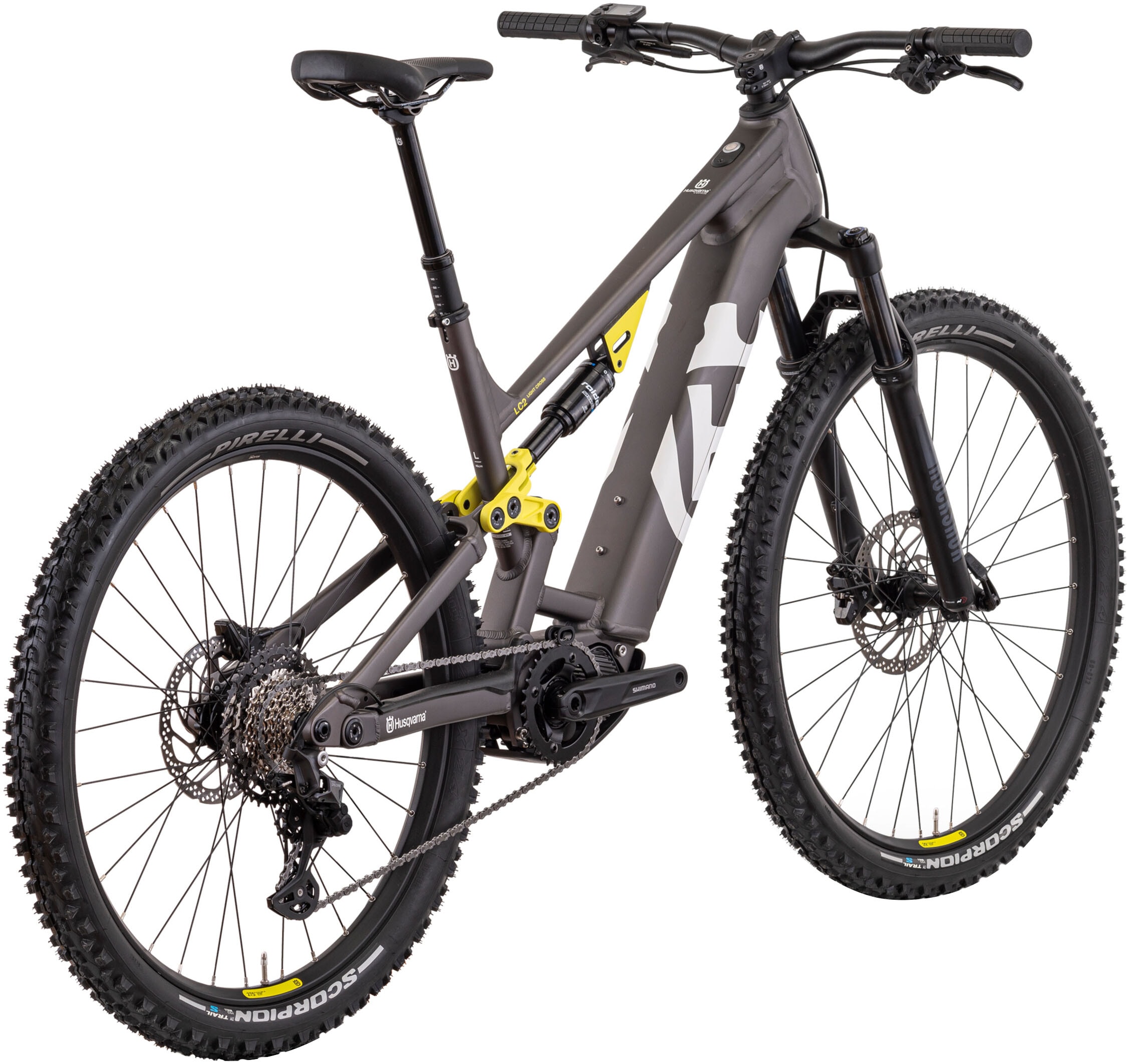 Husqvarna E-BICYCLES E-Bike »E-MTB Light Cross LC2«, 9 Gang, Tektro, RD-M350, Mittelmotor 250 W, Pedelec, Elektrofahrrad für Damen u. Herren, MTB