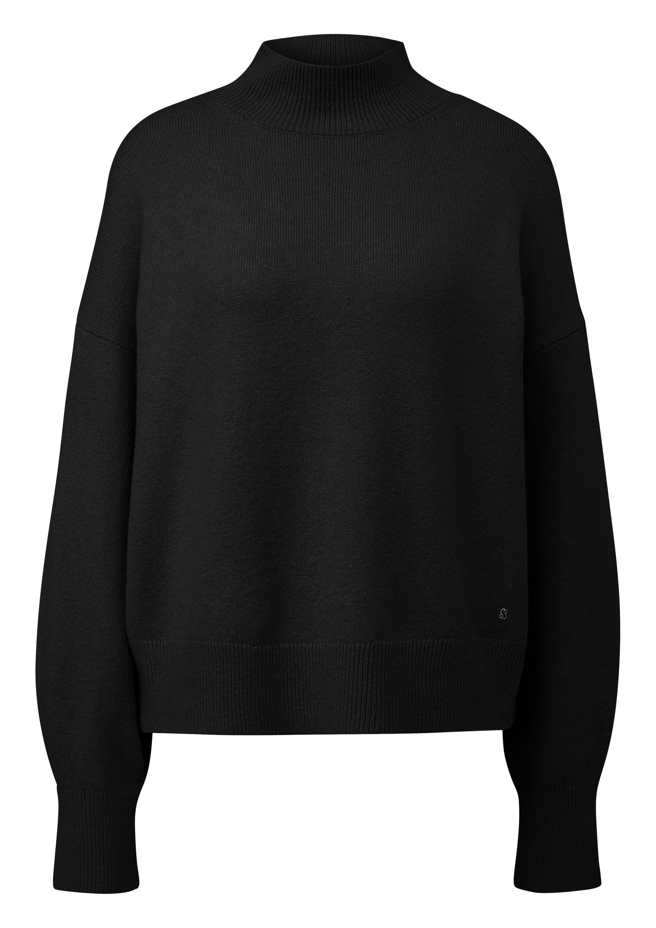 s.Oliver Strickpullover, mit Stehkragen