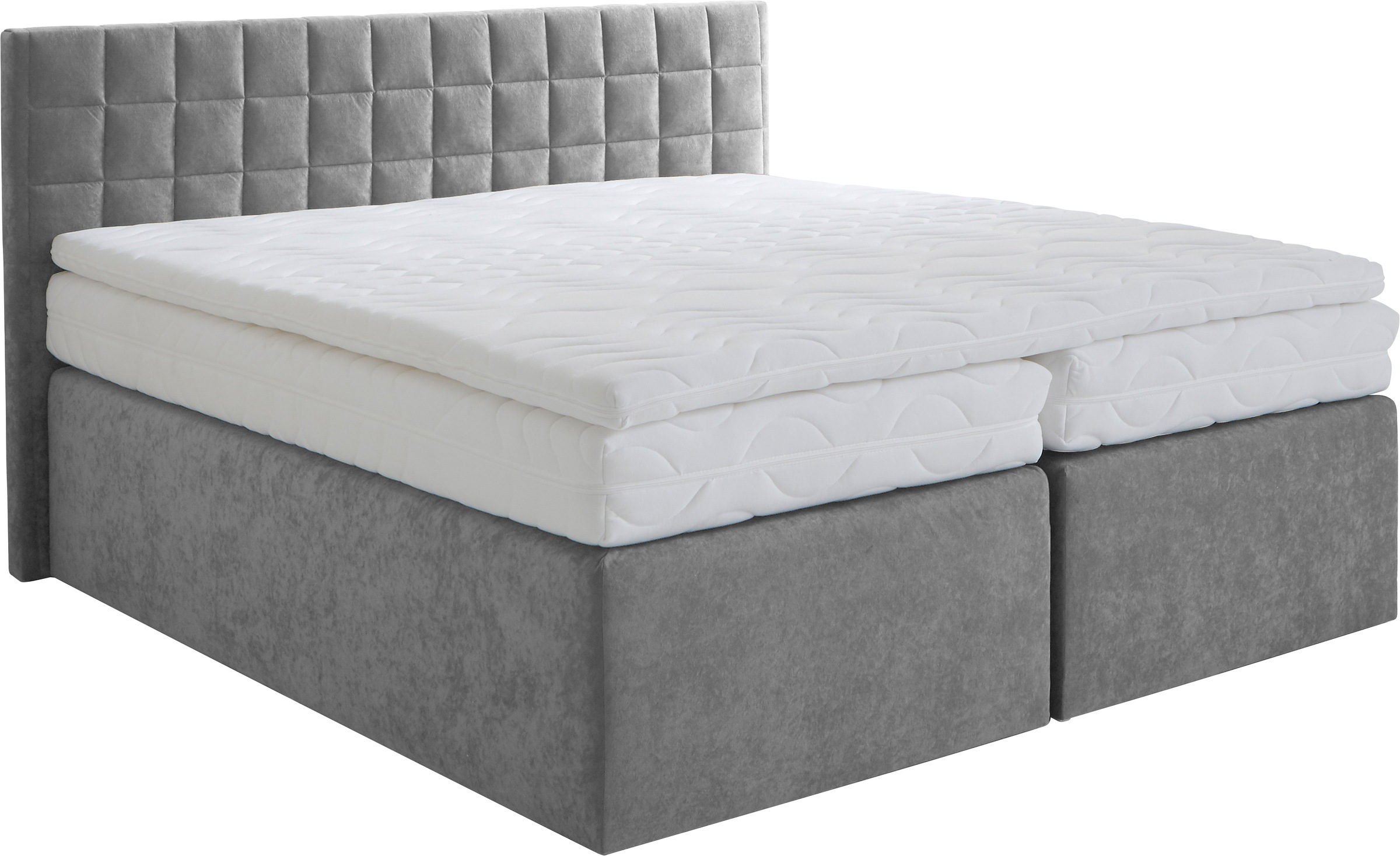Westfalia Schlafkomfort Boxspringbett, mit schöner Kopfteilversteppung günstig online kaufen