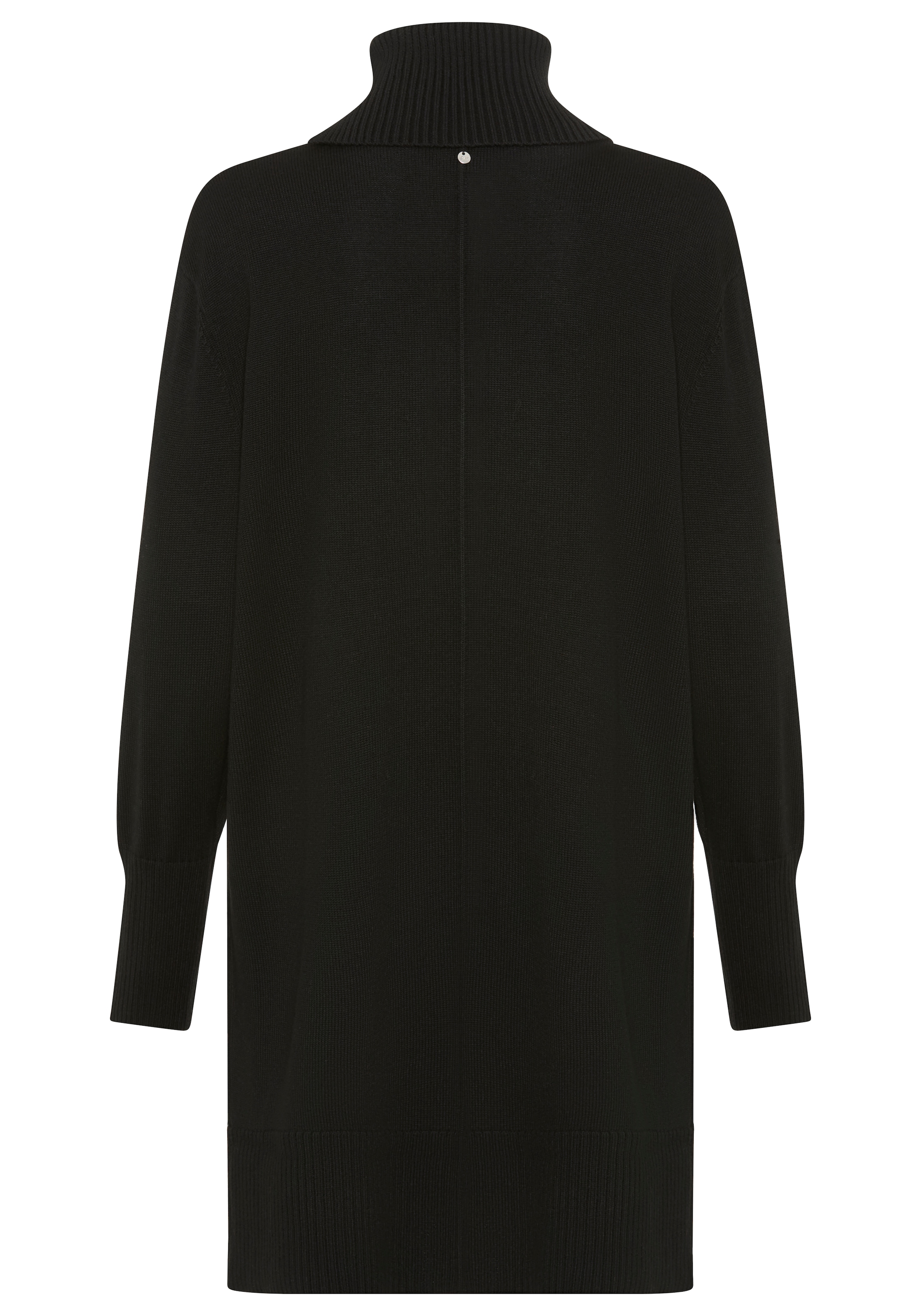 BOSS ORANGE Strickkleid »Feringatessa Premium Damenmode« Relaxed Fit, mit Schlitzdetails, Turtle Neck